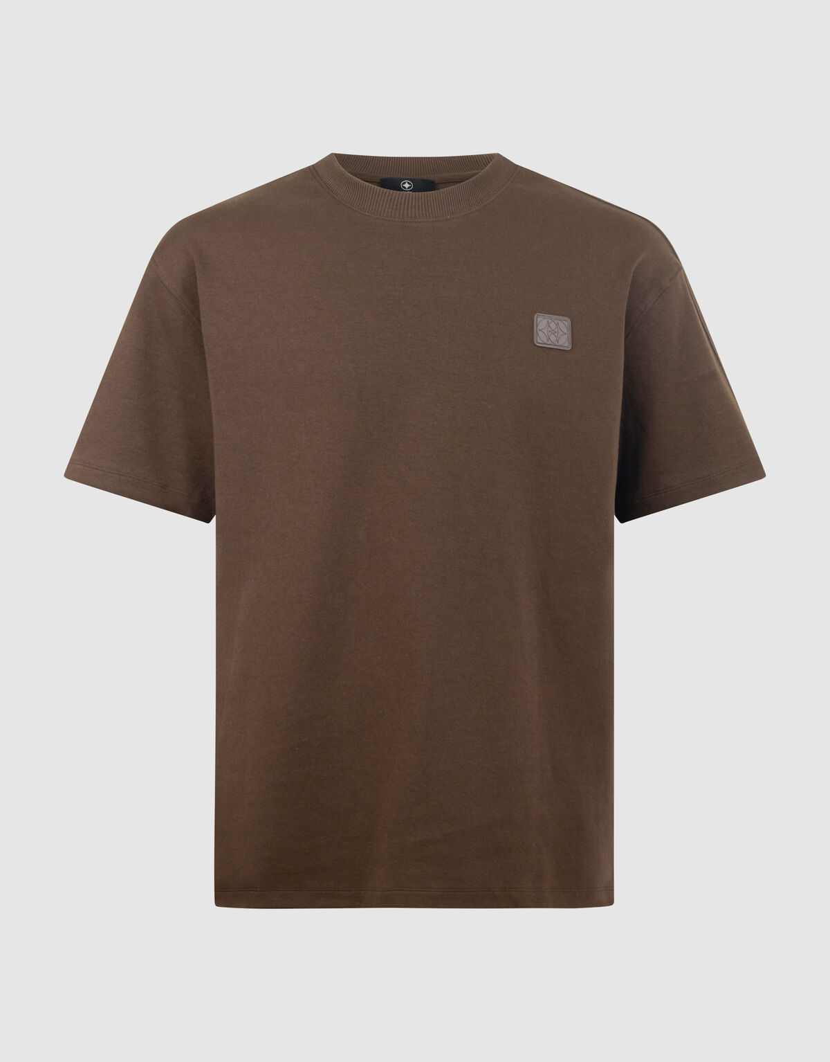 Spark Label T-Shirt Dunkelbraun SHOEBY MEN