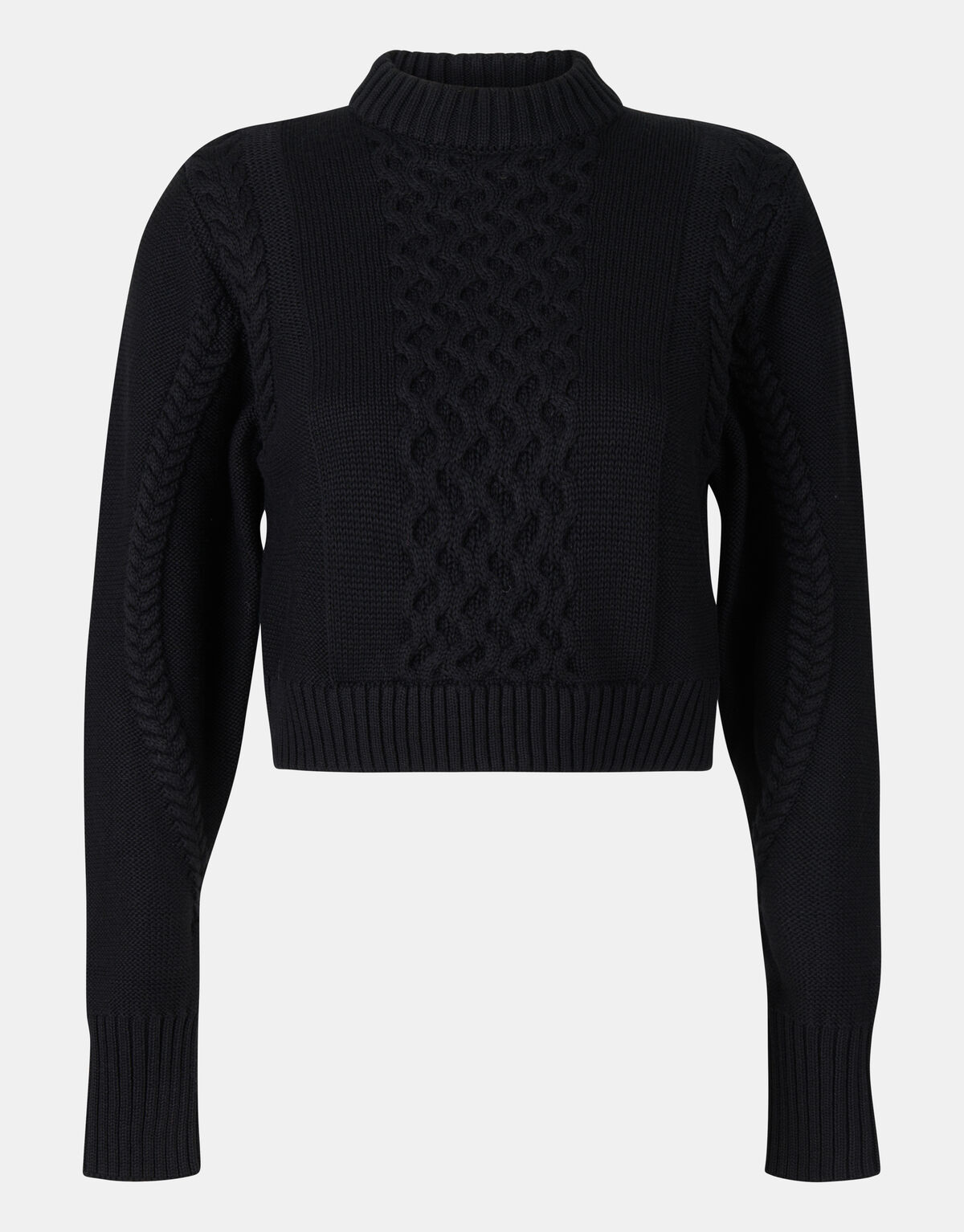Gekürzter Pullover aus Zopfstrick SHOEBY WOMEN