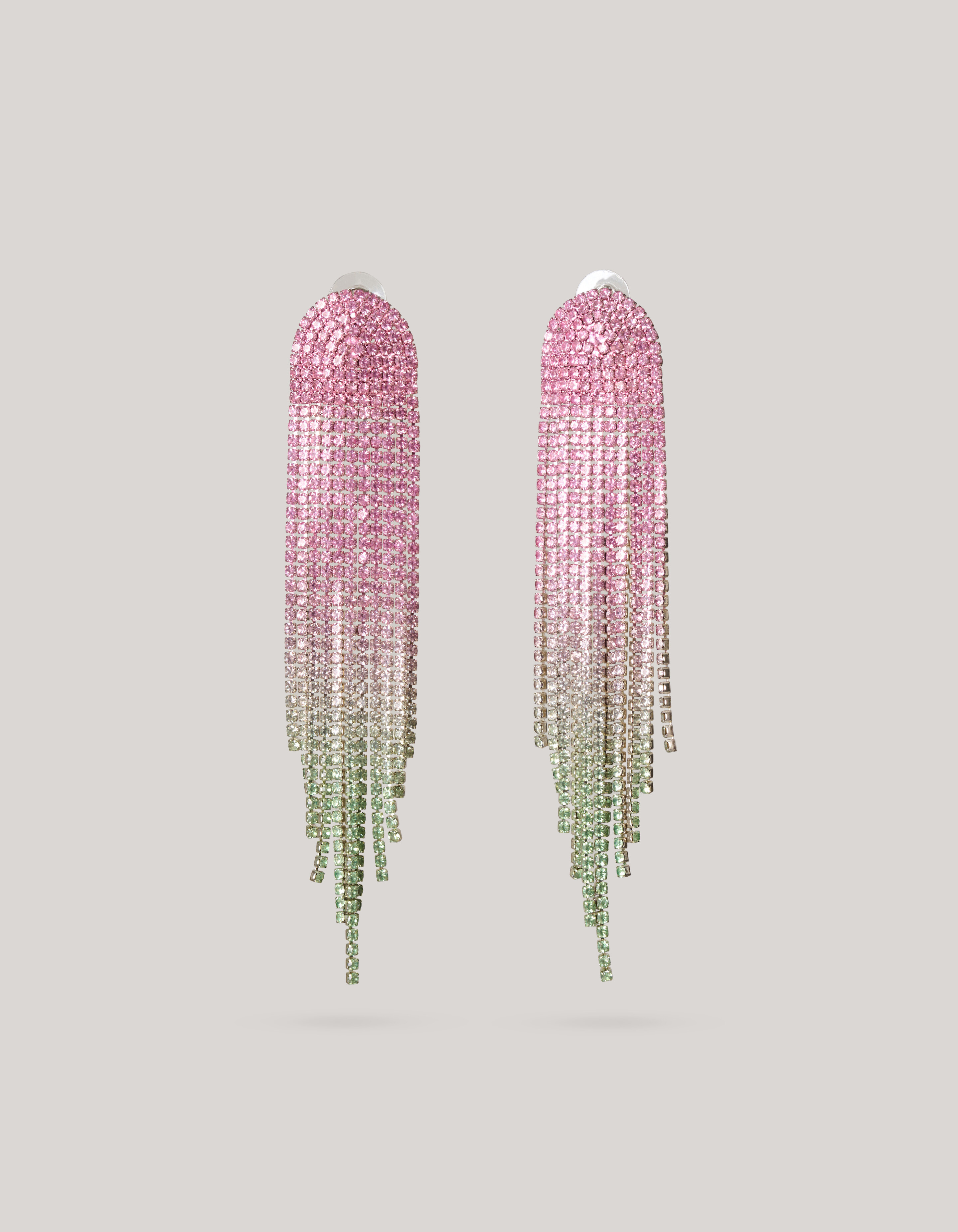 Balayage Strass-Ohrringe Rosa SHOEBY ACCESSOIRES