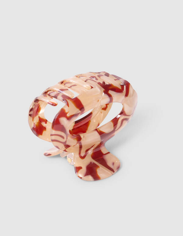 Bulky Haarspange Hellbraun SHOEBY ACCESSOIRES