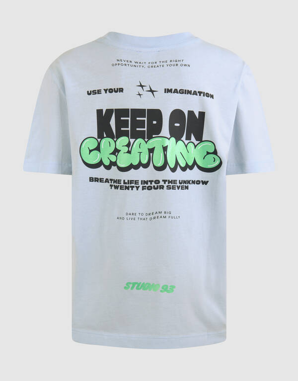 Creating Artwork T-Shirt Hellblau SHOEBY BOYS