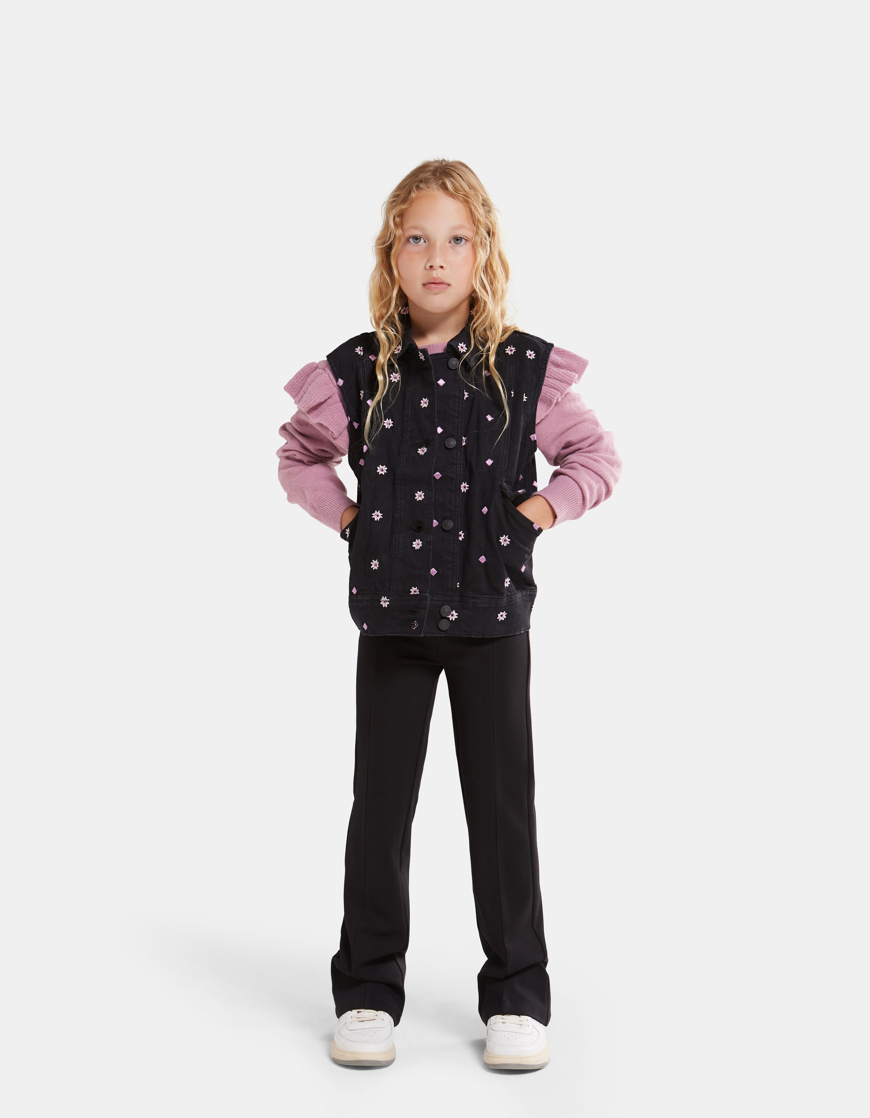 Weste Denim Embro SHOEBY GIRLS