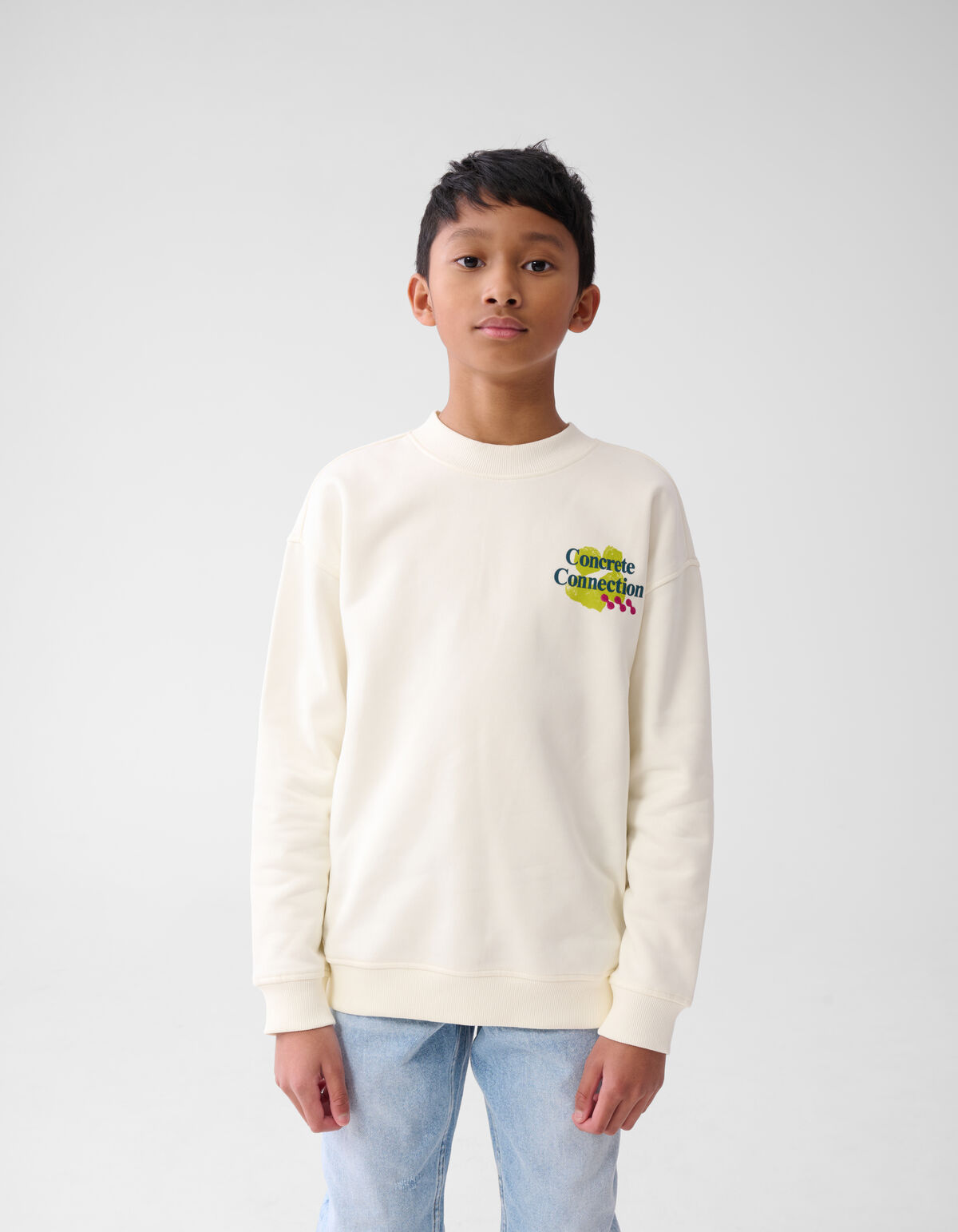 Artwork Pullover Off White SHOEBY BOYS