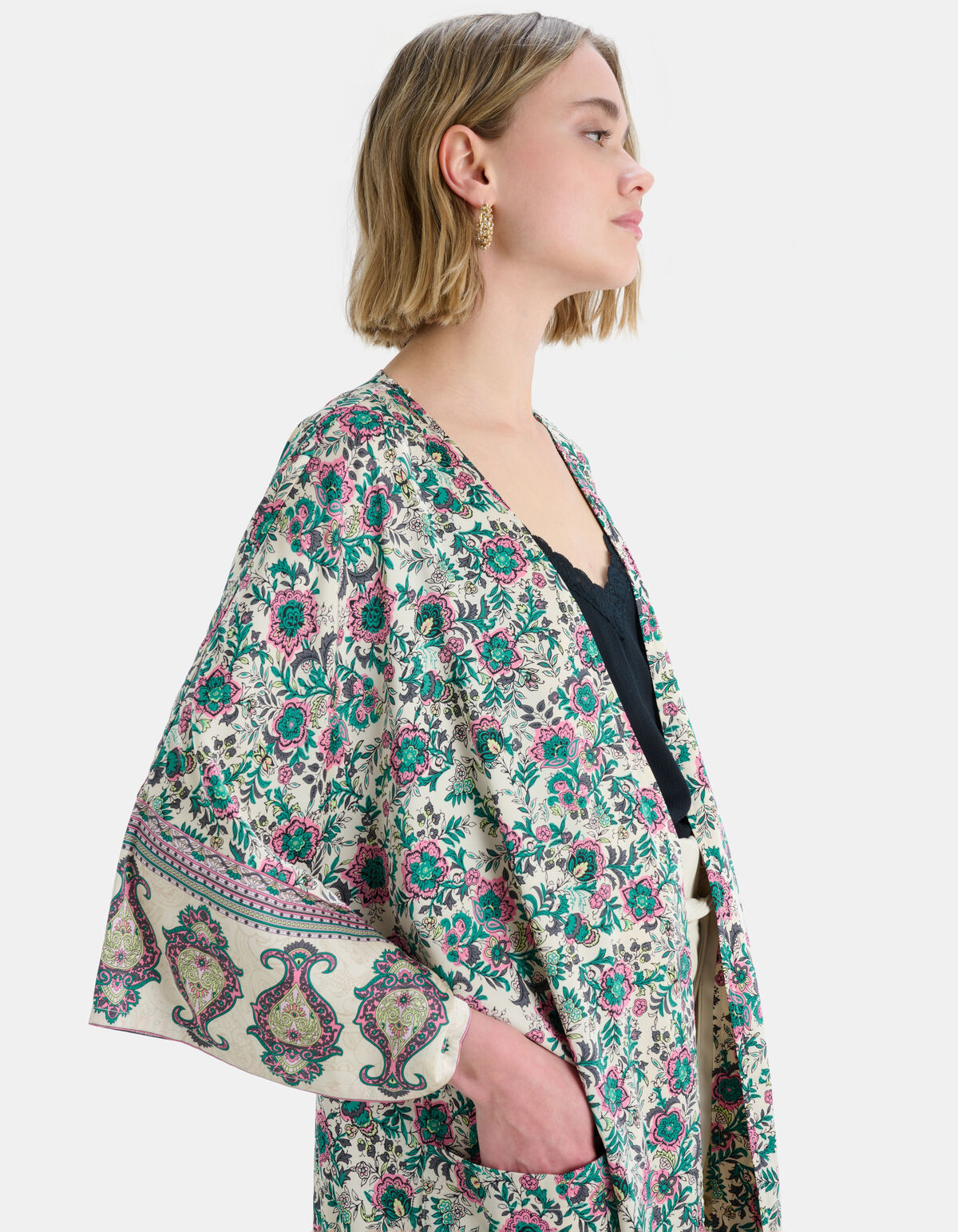 Gedruckter Kimono Eksept