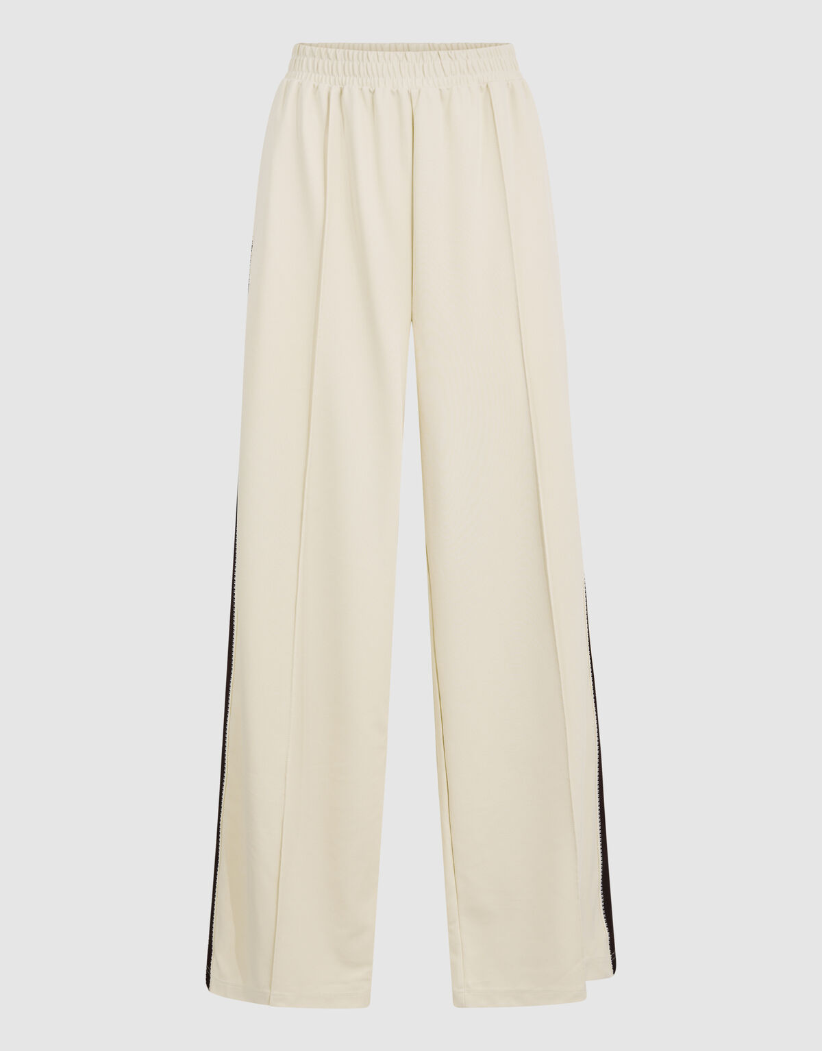Tape Wide Leg Hose Gebrochenes Weiß SHOEBY WOMEN