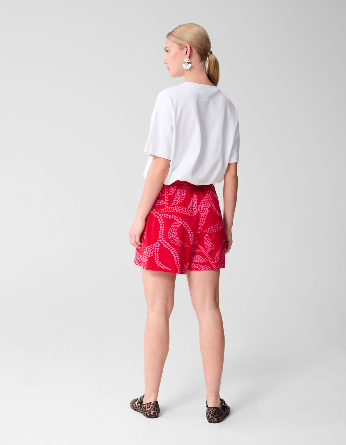 Bedruckte Shorts Rot SHOEBY WOMEN
