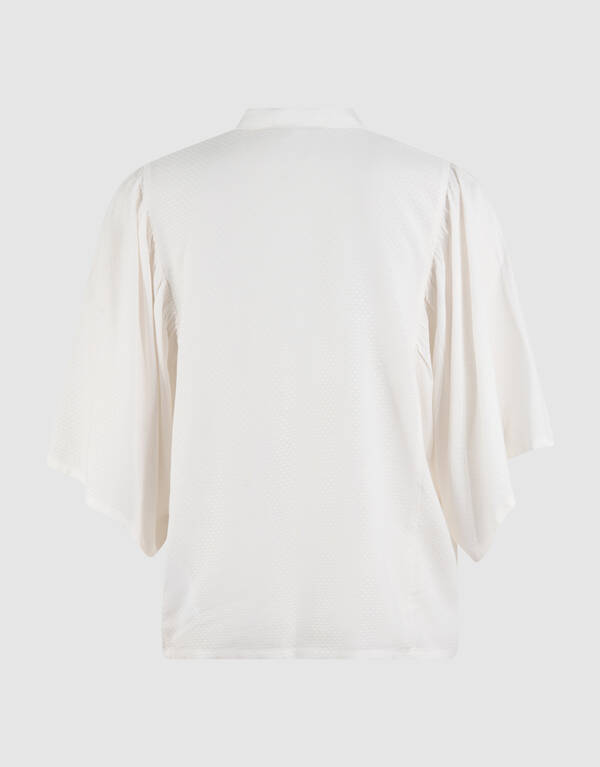 Flowy Bluse Wei&szlig; SHOEBY WOMEN