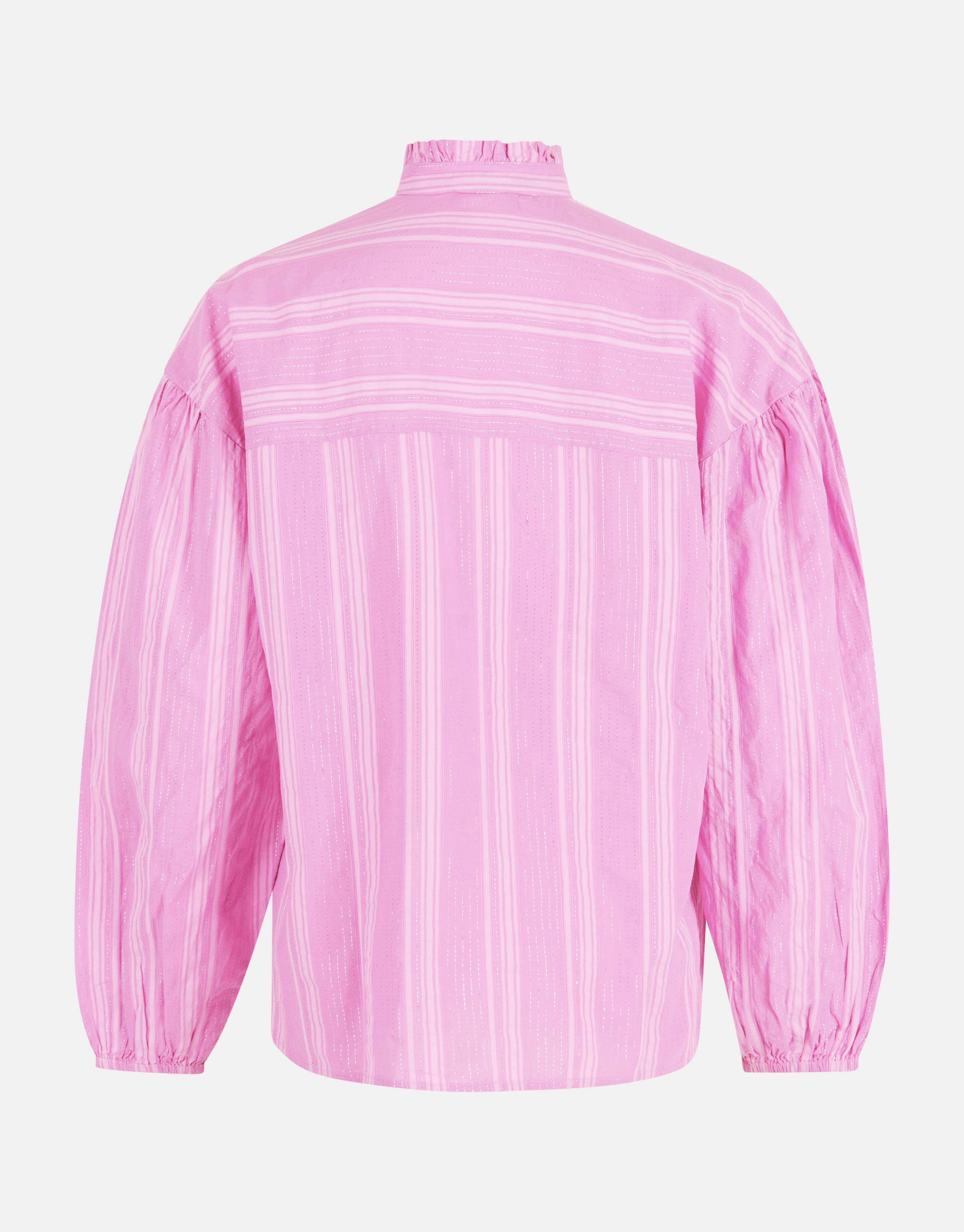 Gestreifte Lurexbluse Rosa SHOEBY WOMEN