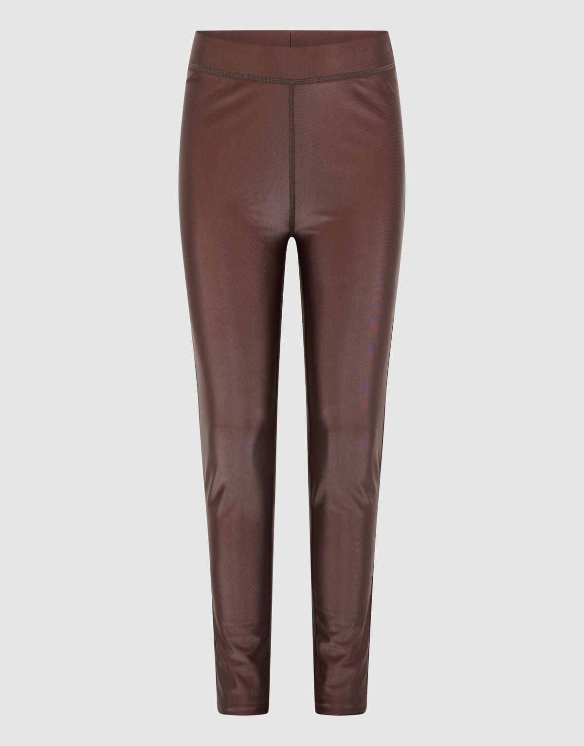 Gl&auml;nzende Leggings Dunkelbraun SHOEBY GIRLS