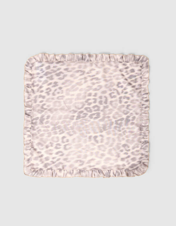 Leopard Bandana/Schal Hellbraun SHOEBY ACCESSOIRES