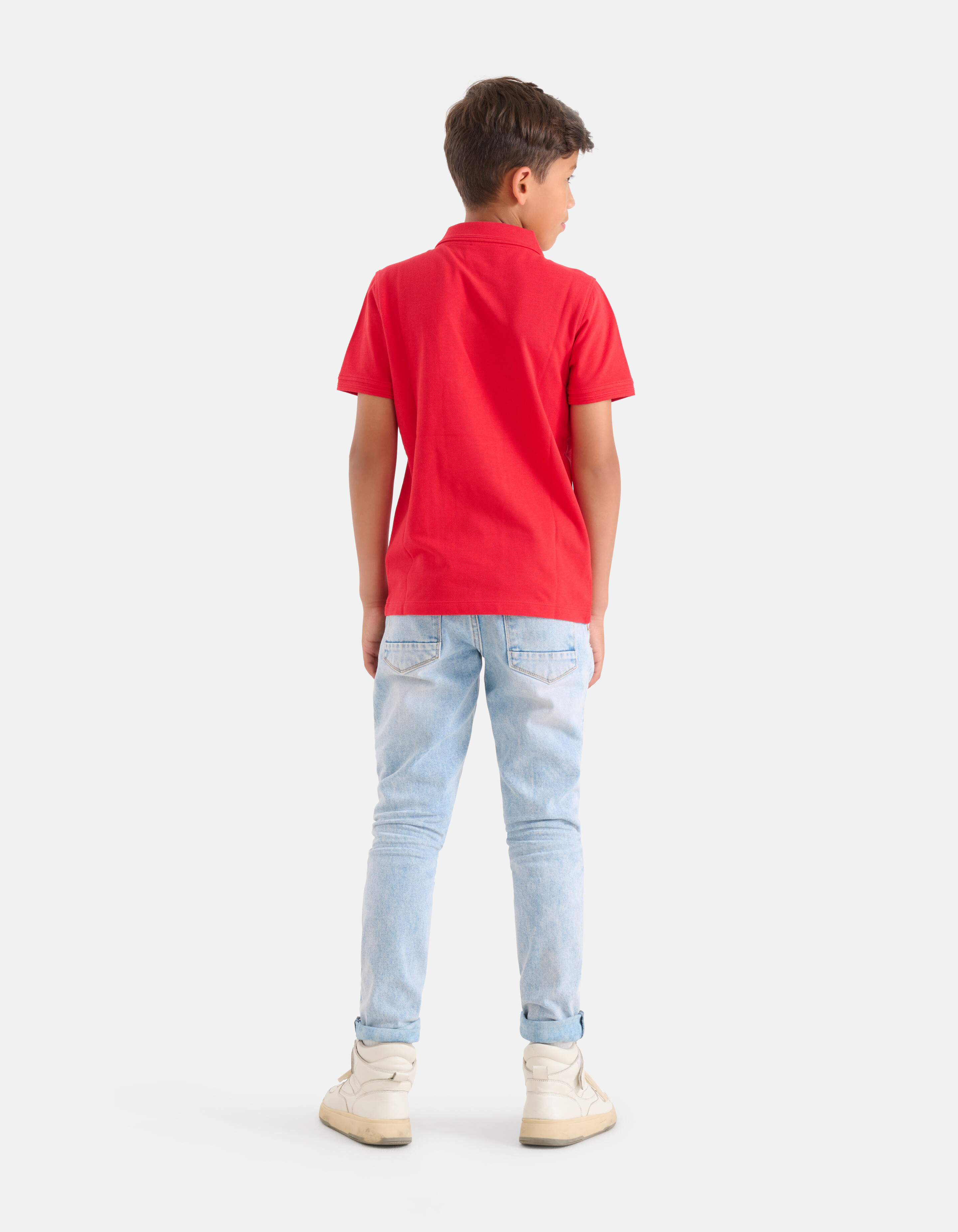 Basic Polo Rot SHOEBY BOYS