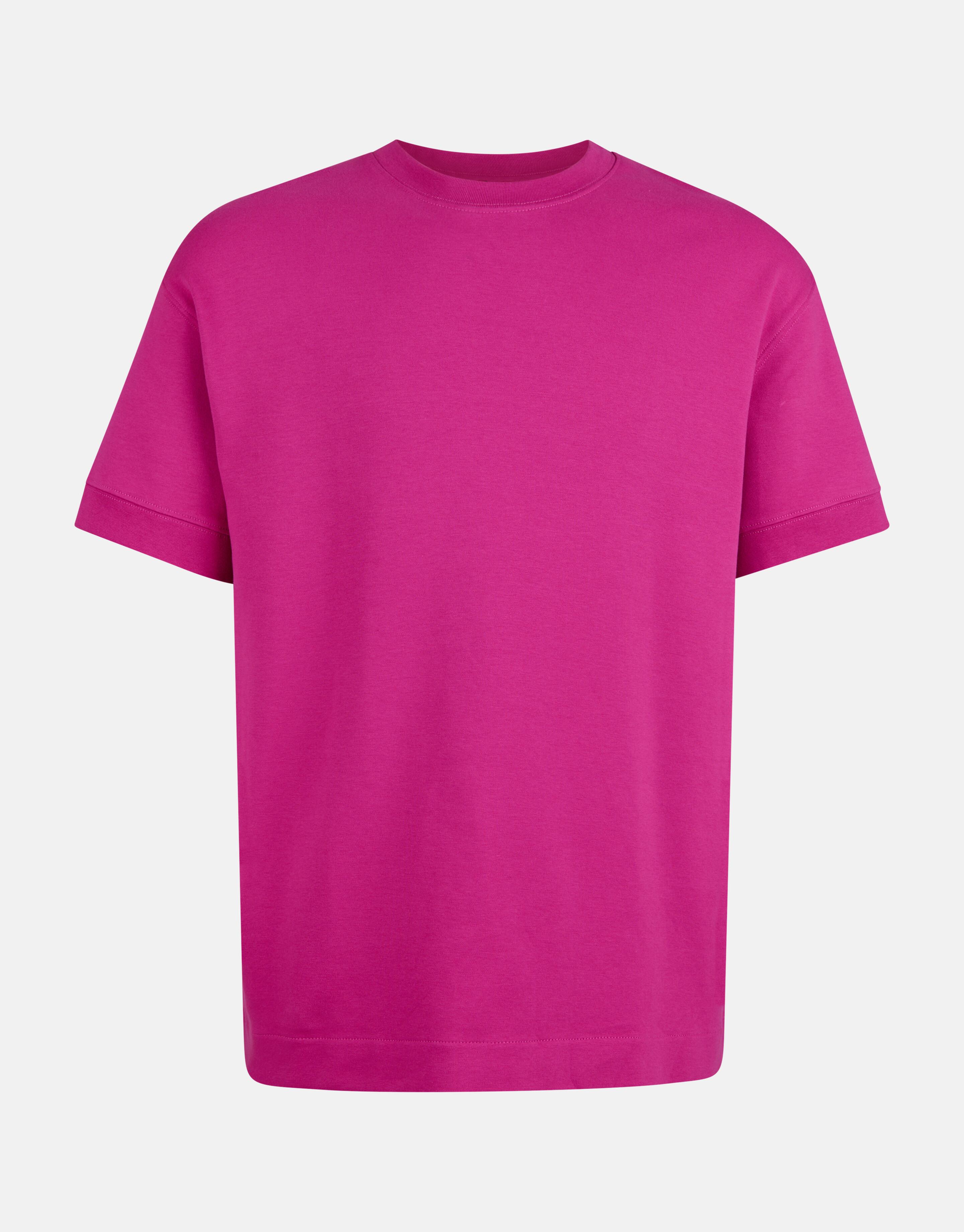 Relaxed Fit T-shirt Dunkelrosa SHOEBY MEN