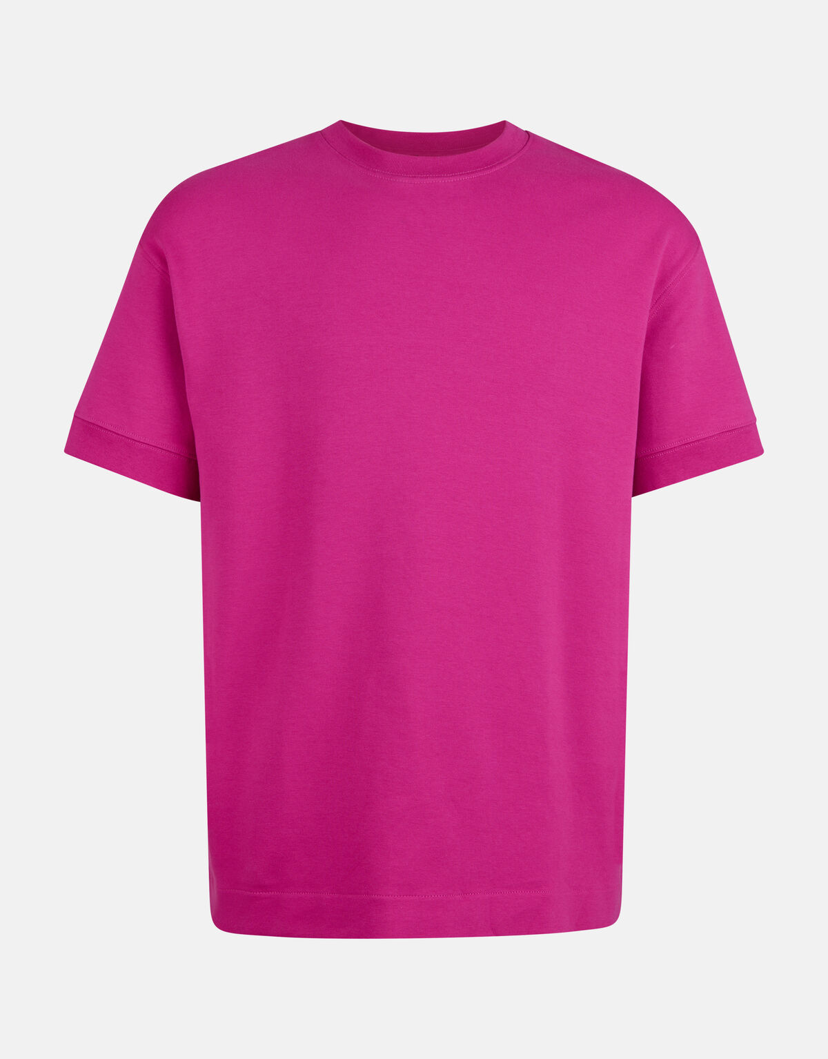 Relaxed Fit T-shirt Dunkelrosa SHOEBY MEN