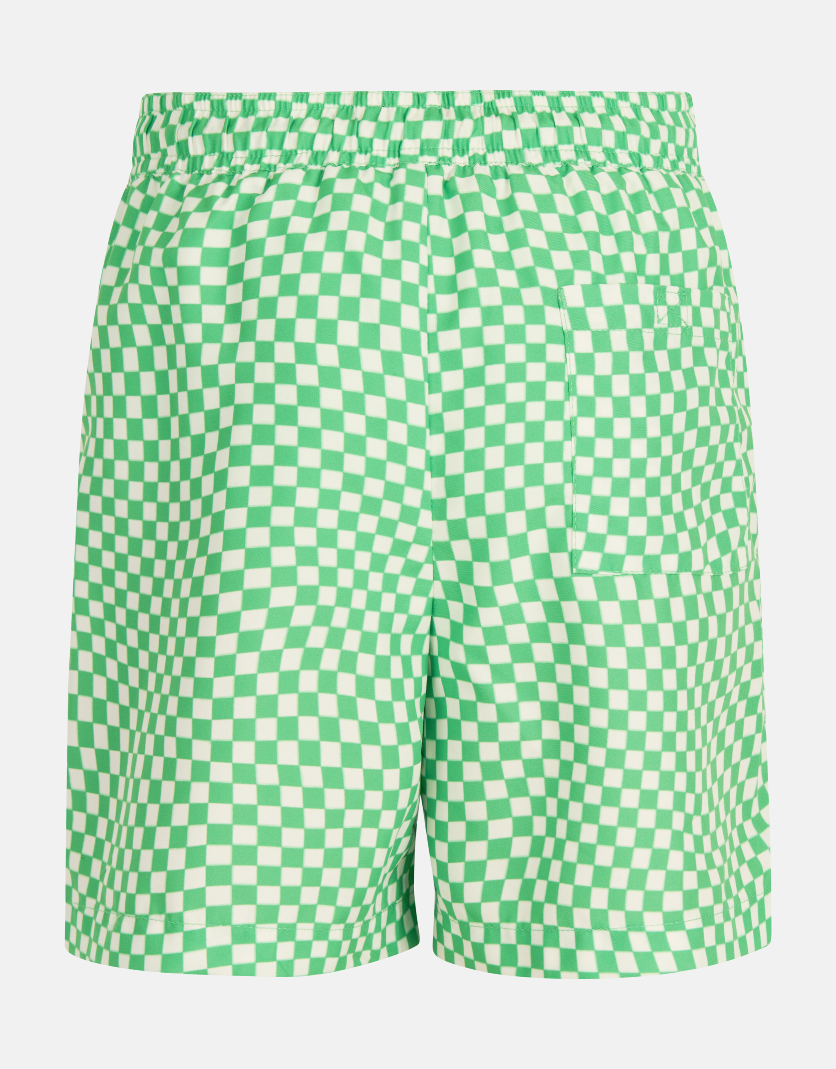 Blockdruck-Badehose Grün SHOEBY BOYS