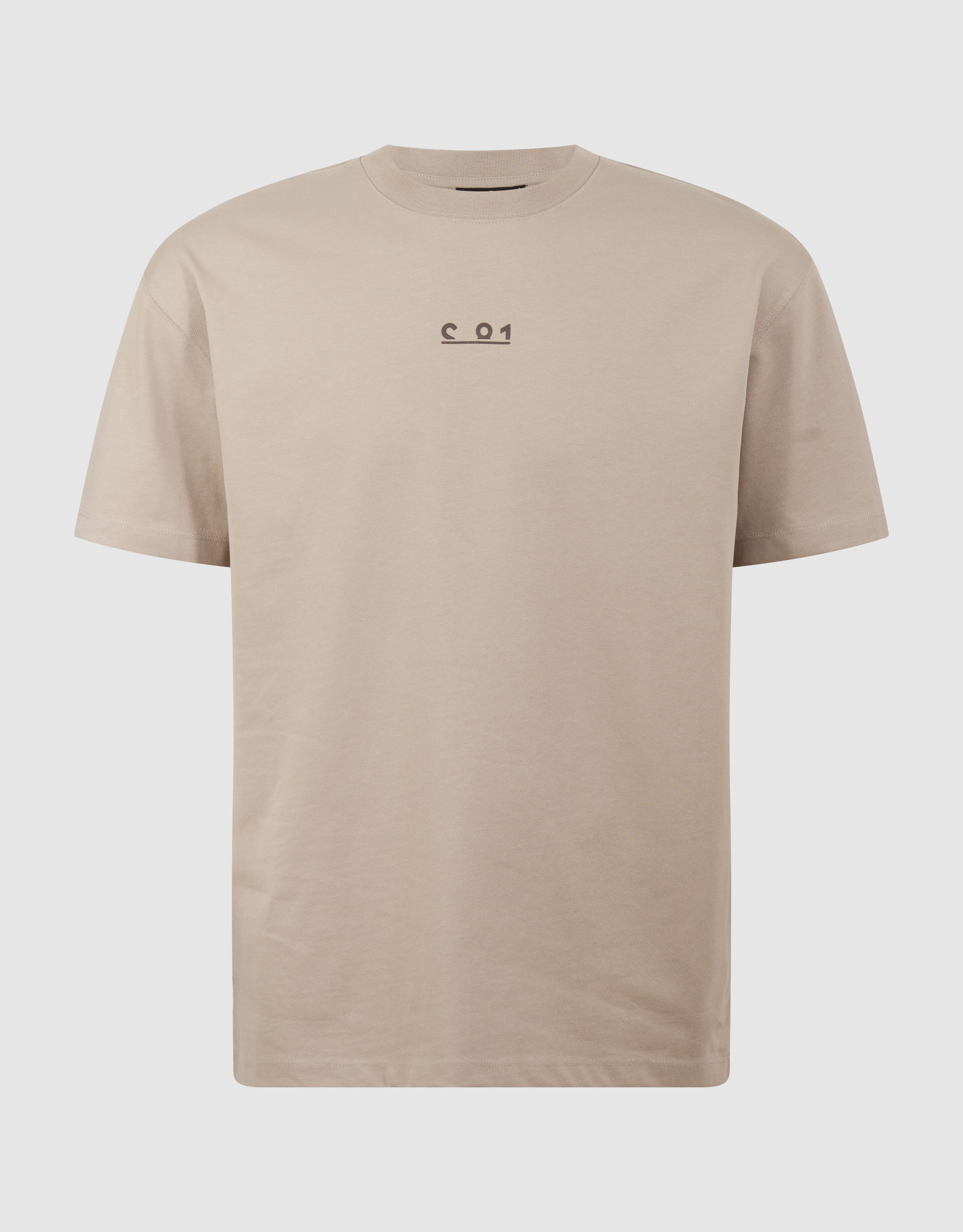 Grafisches Text-T-Shirt Hellbraun SHOEBY MEN