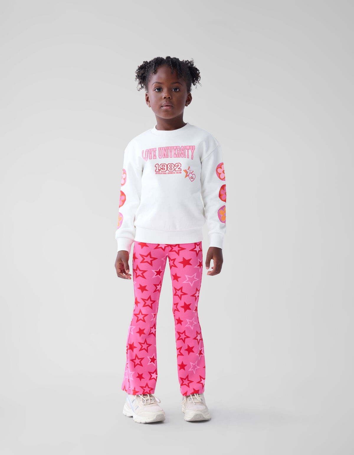 Bedruckte Schlagleggings Roze SHOEBY GIRLS