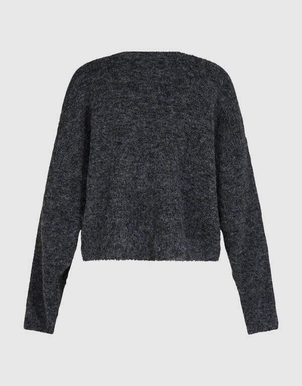 Strickpullover Dunkelgrau By Anna SHOEBY WOMEN