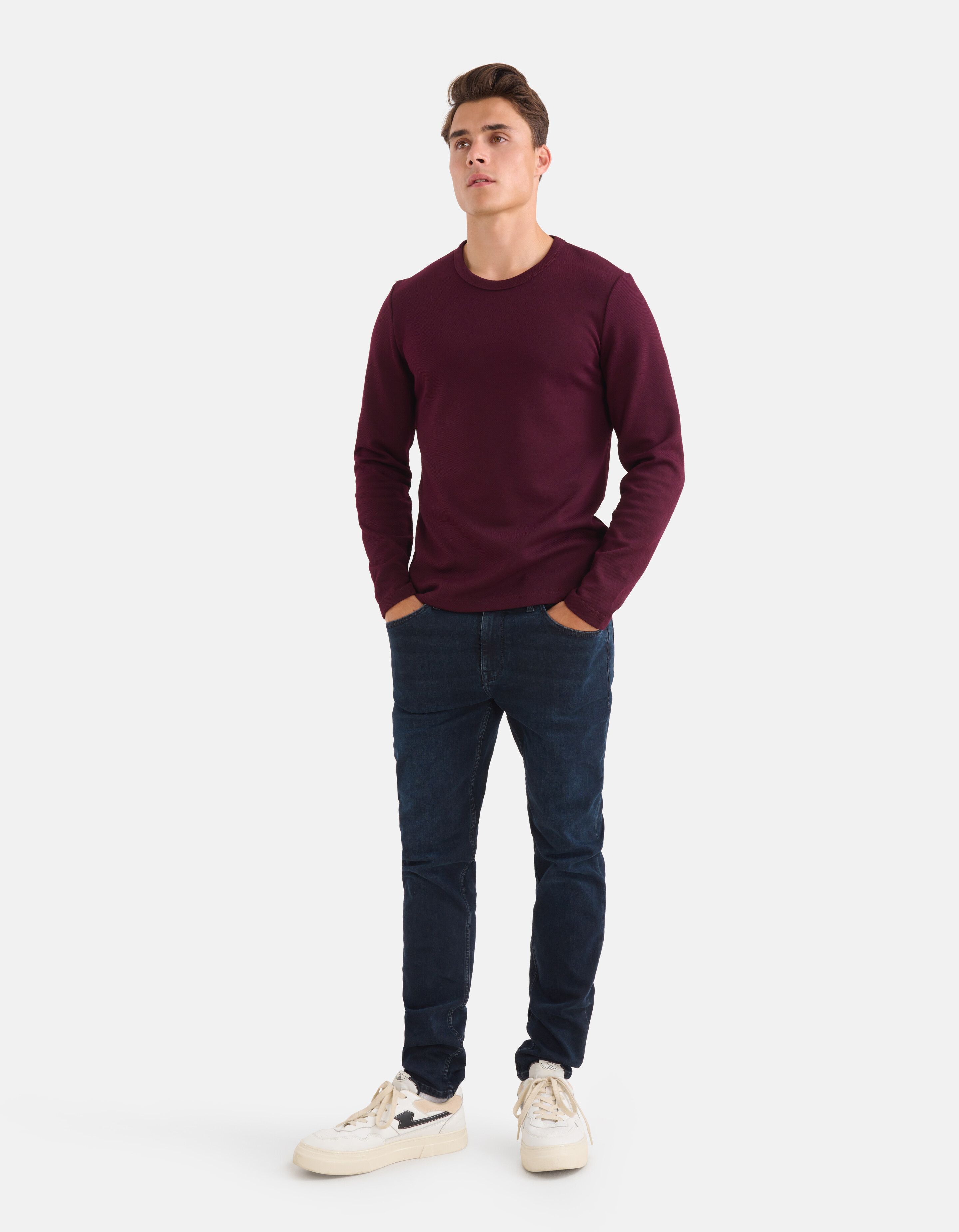 Slim Jeans Blau/Schwarz Länge 34 SHOEBY MEN