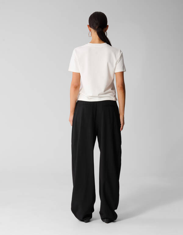 Loose Fit Hose Schwarz By Anna SHOEBY WOMEN