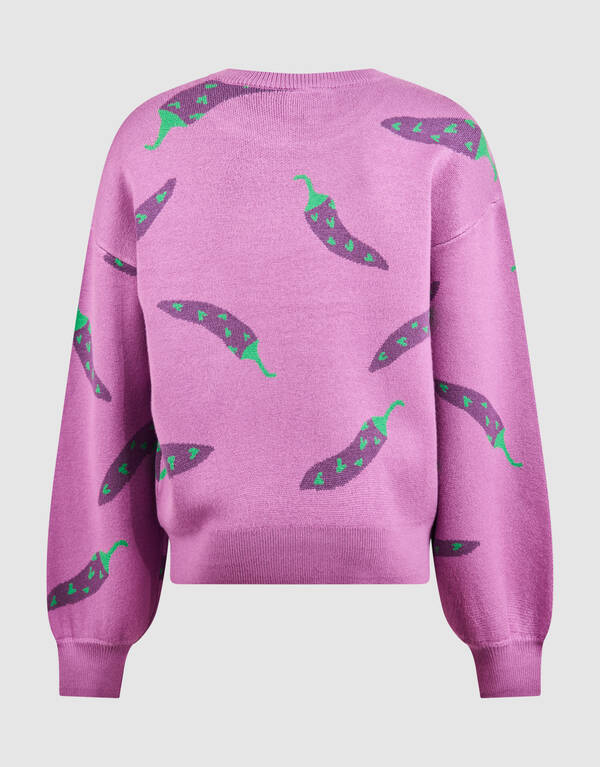 Pepper Artwork Pullover Rosa SHOEBY GIRLS
