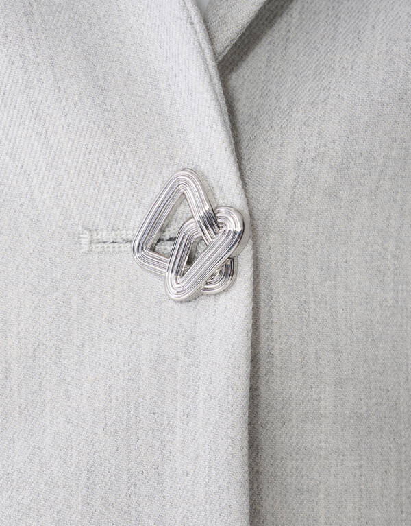 Kurzblazer Hellgrau von Mieke SHOEBY WOMEN