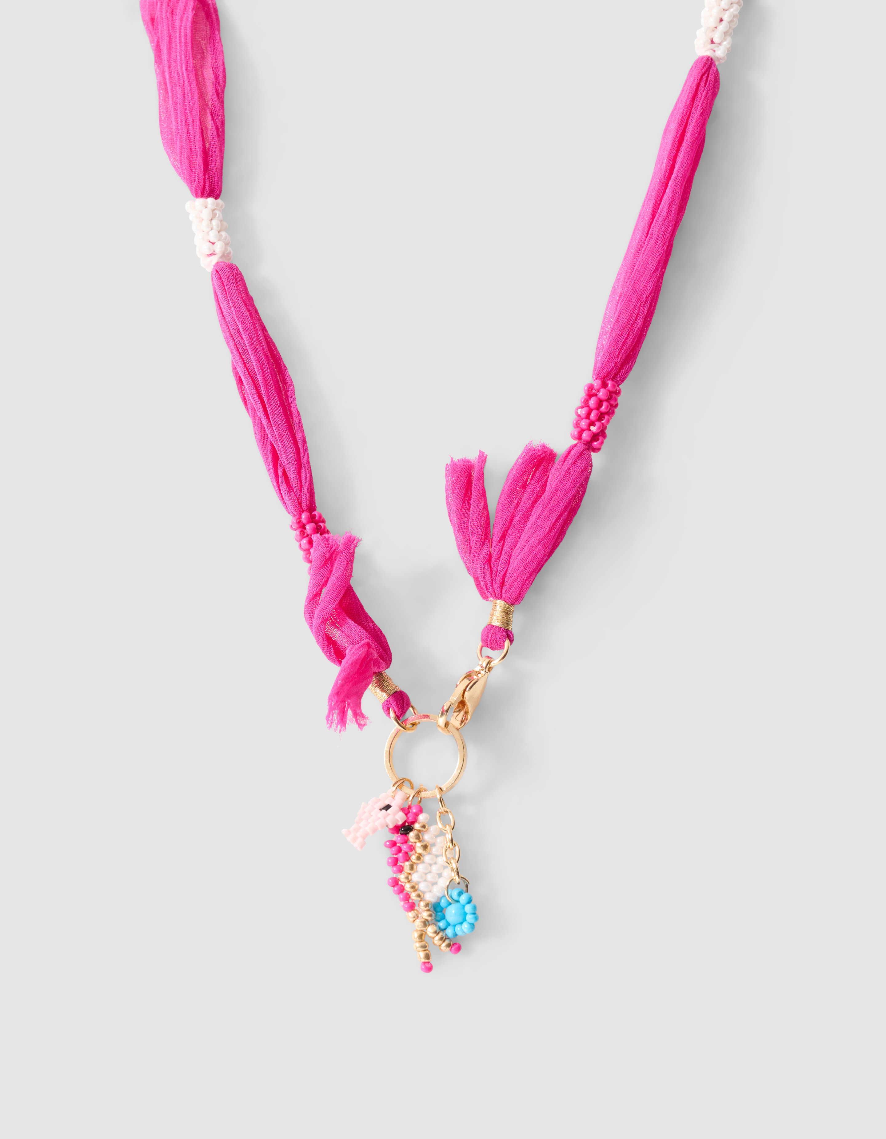Scarf Beads Halskette Rosa SHOEBY GIRLS