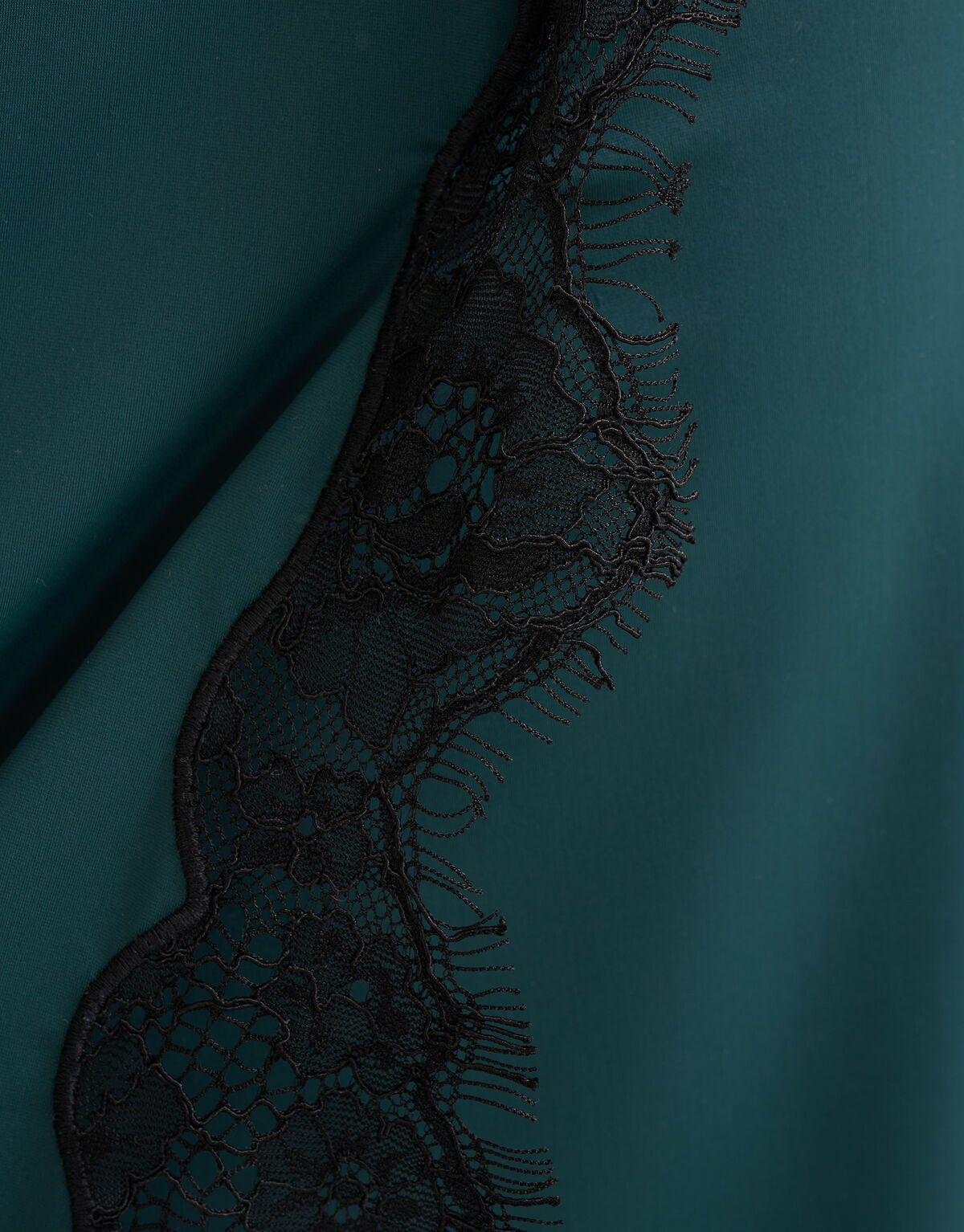 Reiserock aus Spitze Dunkelgrün SHOEBY WOMEN