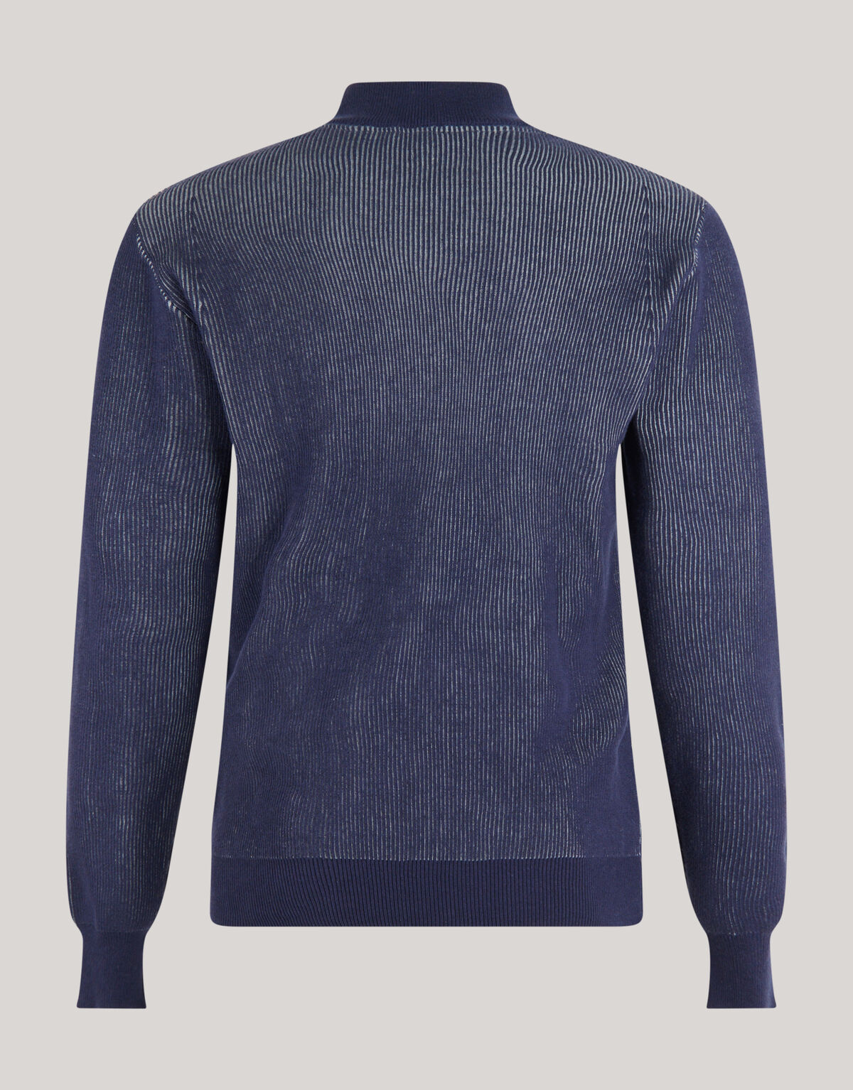 Rib Trui Donkerblauw SHOEBY MEN