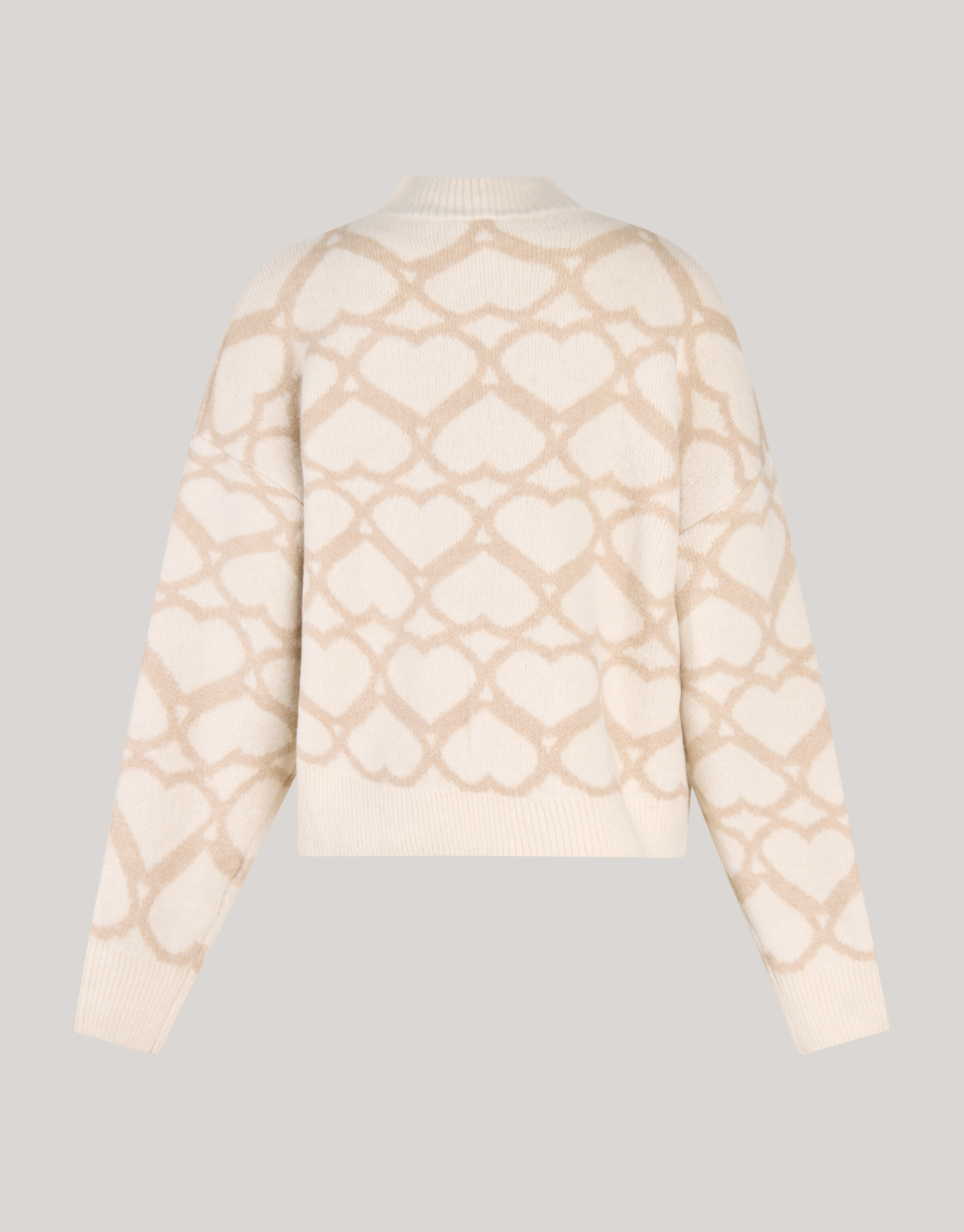 Pullover mit Herzmotiv Off White von Furmey SHOEBY WOMEN