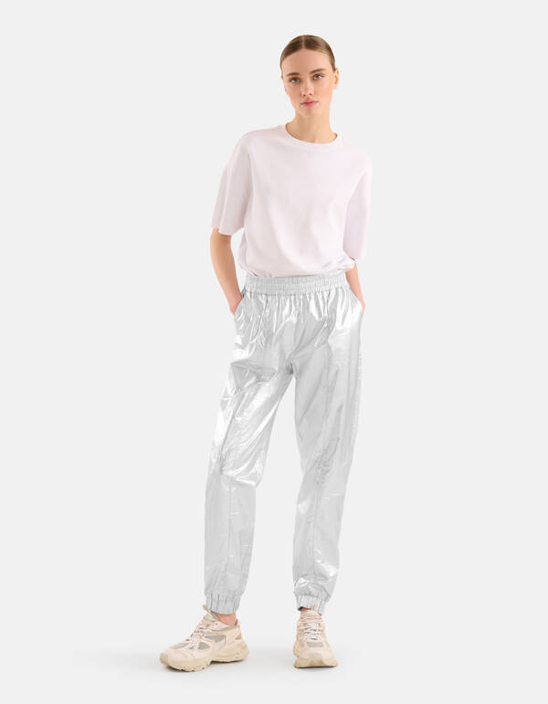 Metallischer Jogger Silber SHOEBY WOMEN