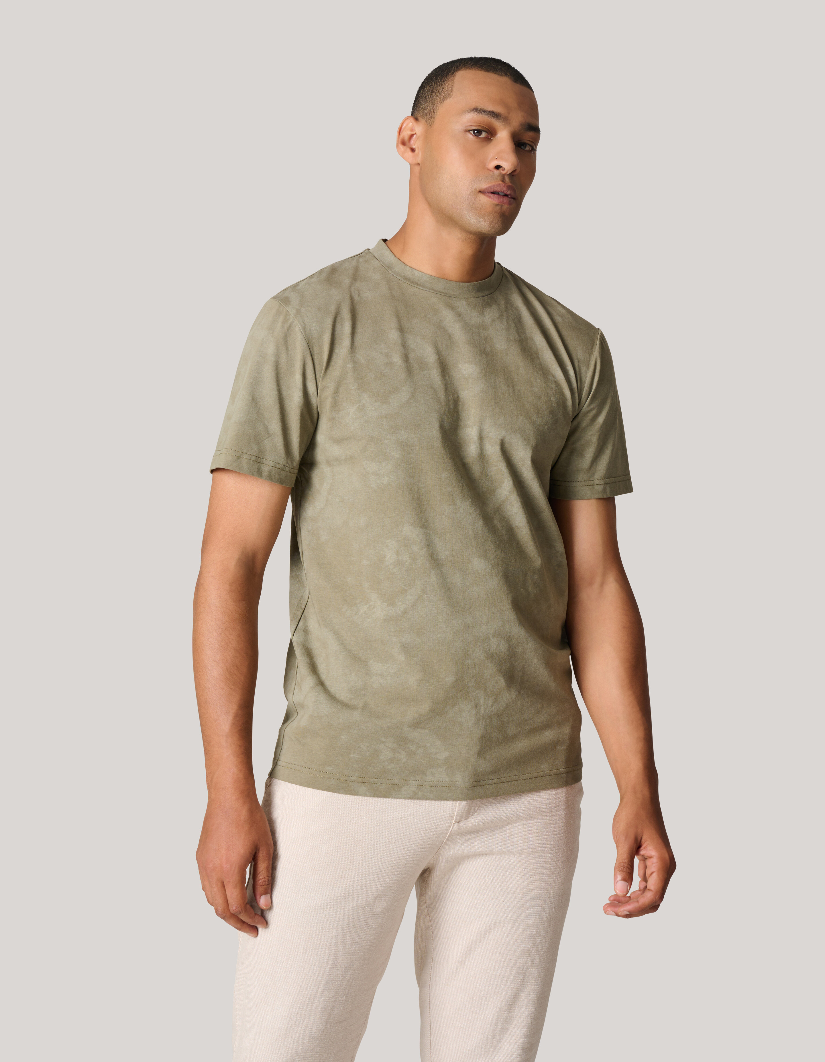 Bedrucktes T-shirt Grün SHOEBY MEN
