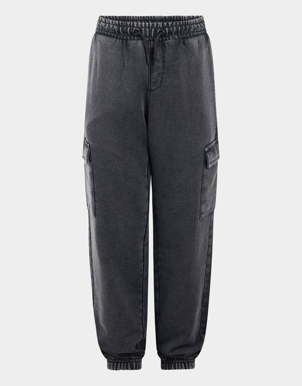 Loose Fit Cargo Hose Dunkelgrau SHOEBY BOYS