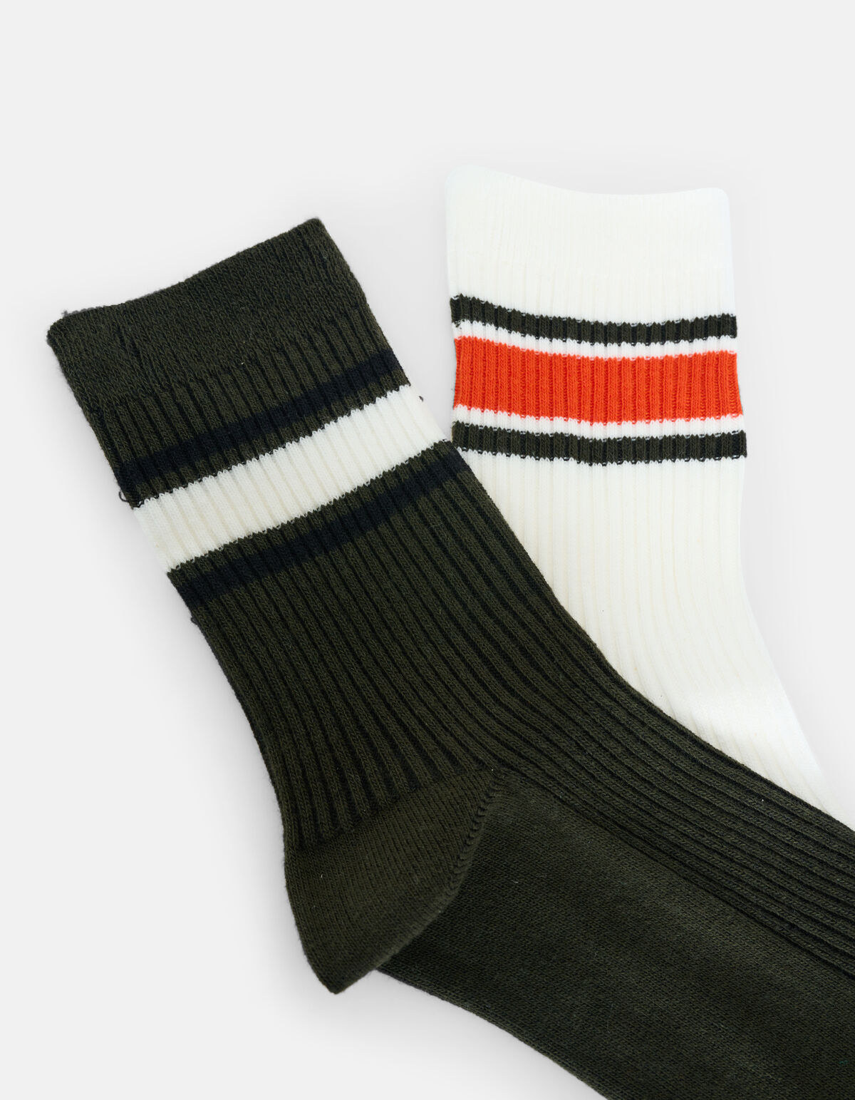 Zweierpack gestreifte Socken SHOEBY ACCESSOIRES
