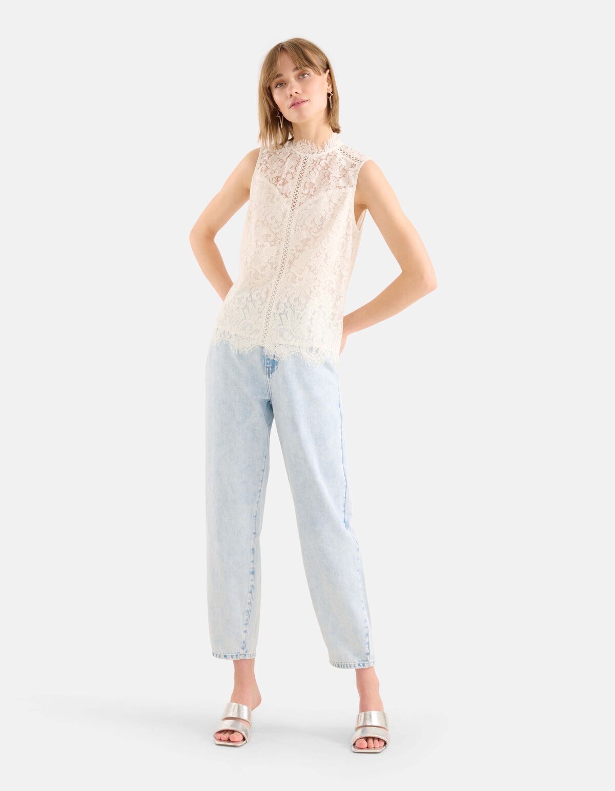 Spitzenoberteil Off White SHOEBY WOMEN