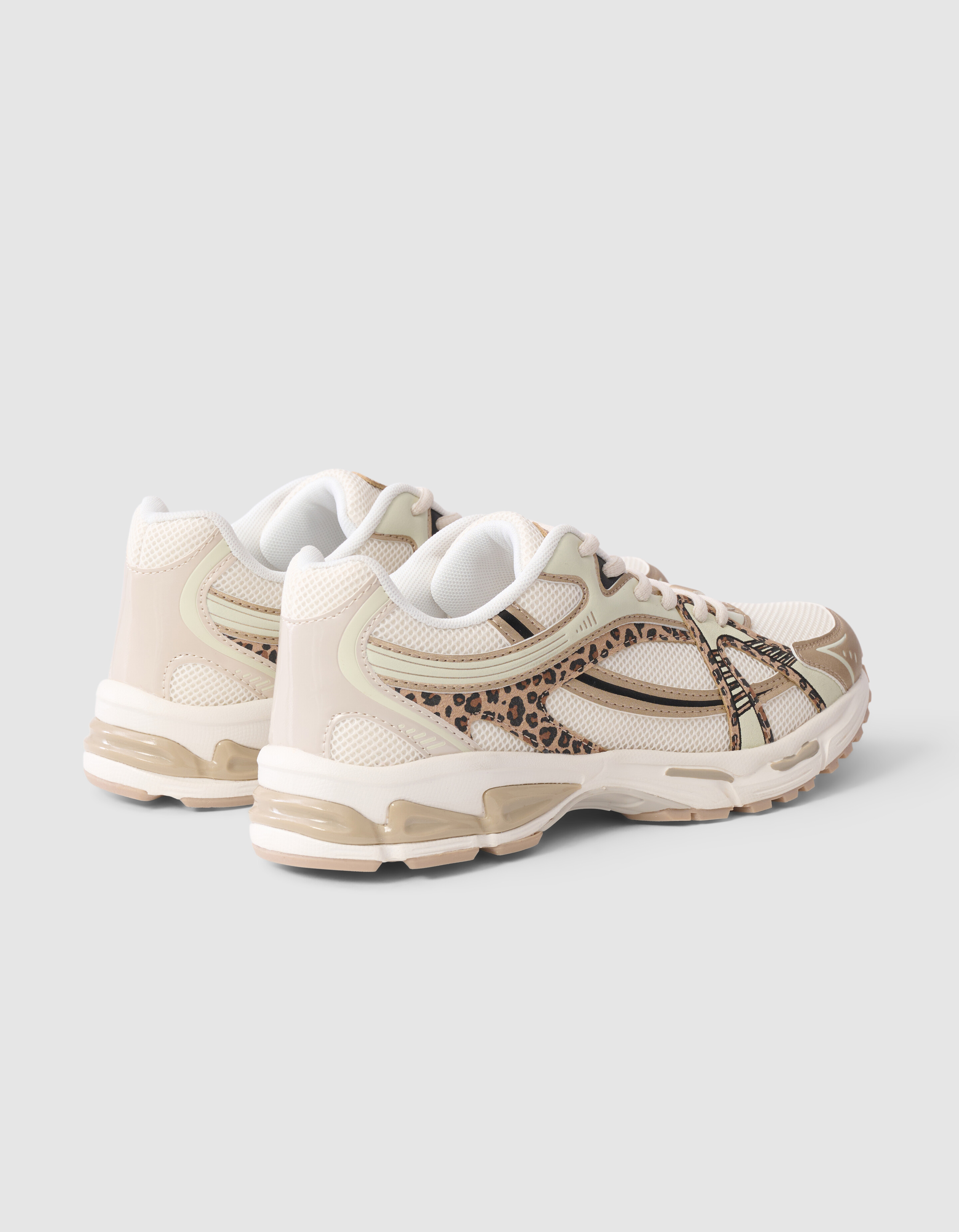 Leopard Turnschuhe Sand SHOEBY SHOES