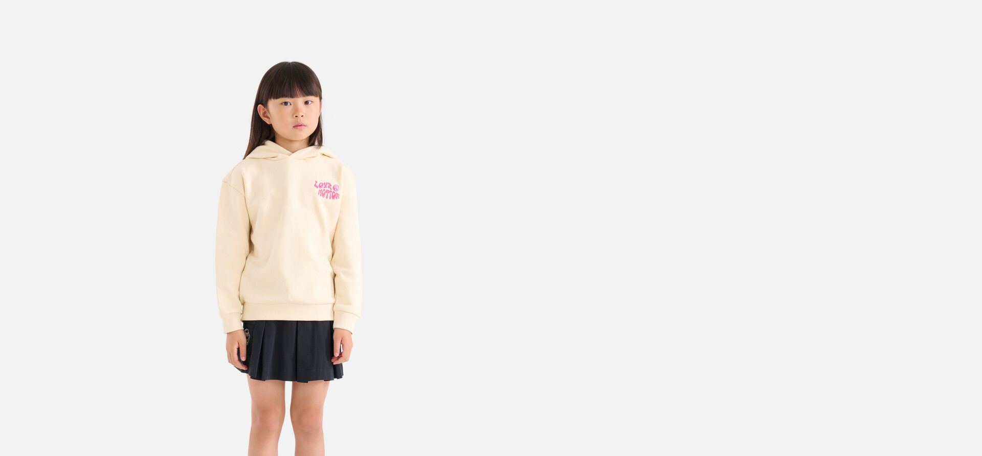 Embroidery Rok Donkergrijs SHOEBY GIRLS