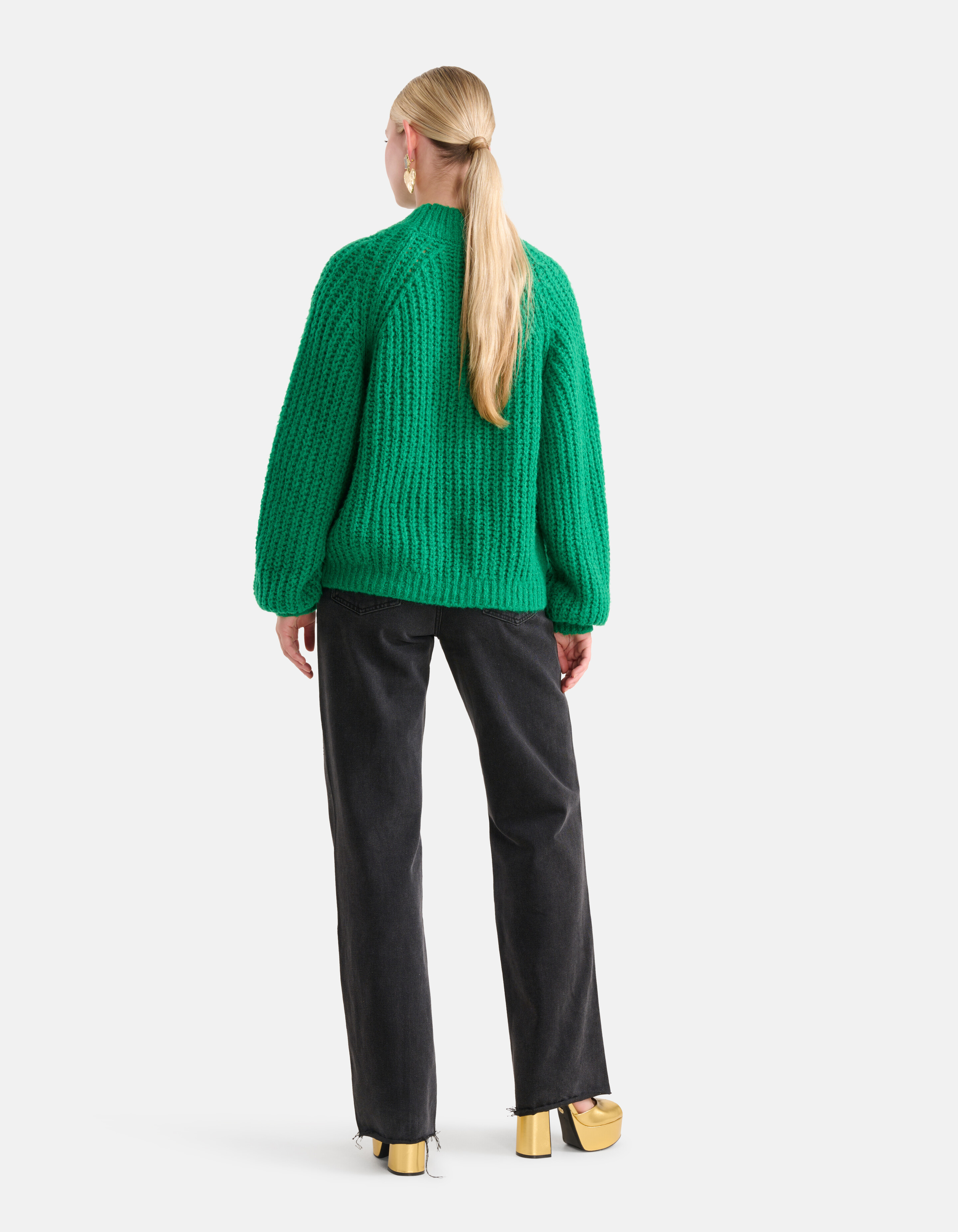 Chunky Sweater Grün SHOEBY WOMEN