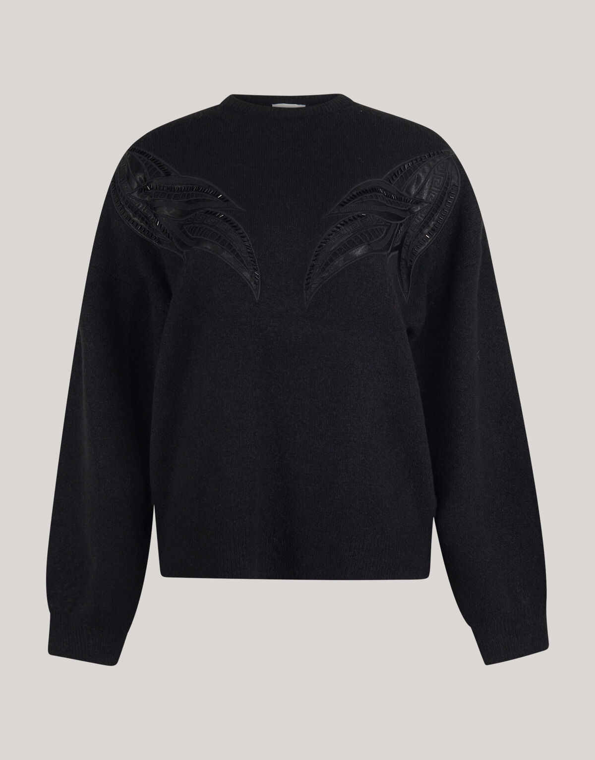 Vintage Patch Pullover Schwarz SHOEBY WOMEN