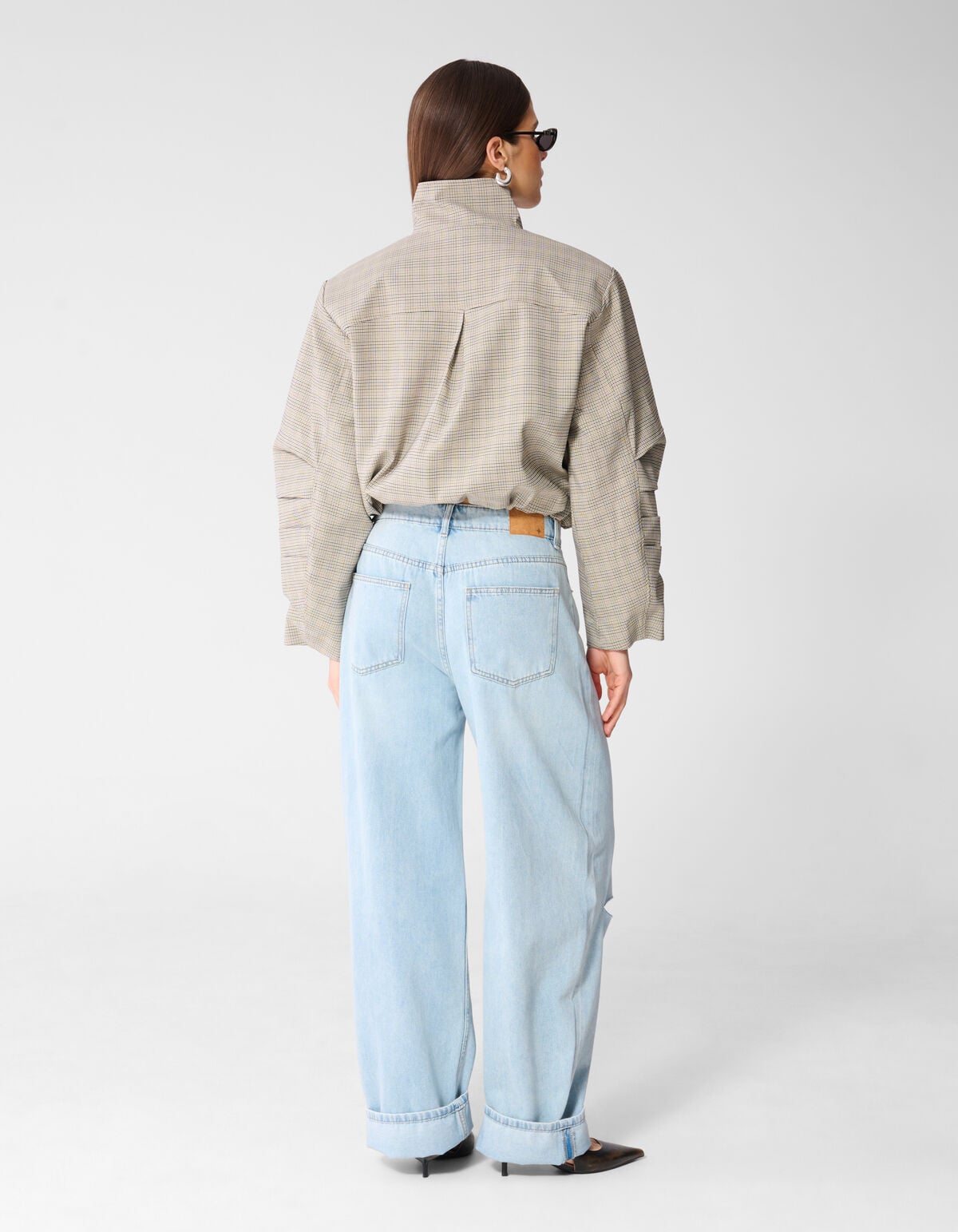 Oversized Ruiten Jack Hellbraun Von Monica SHOEBY WOMEN