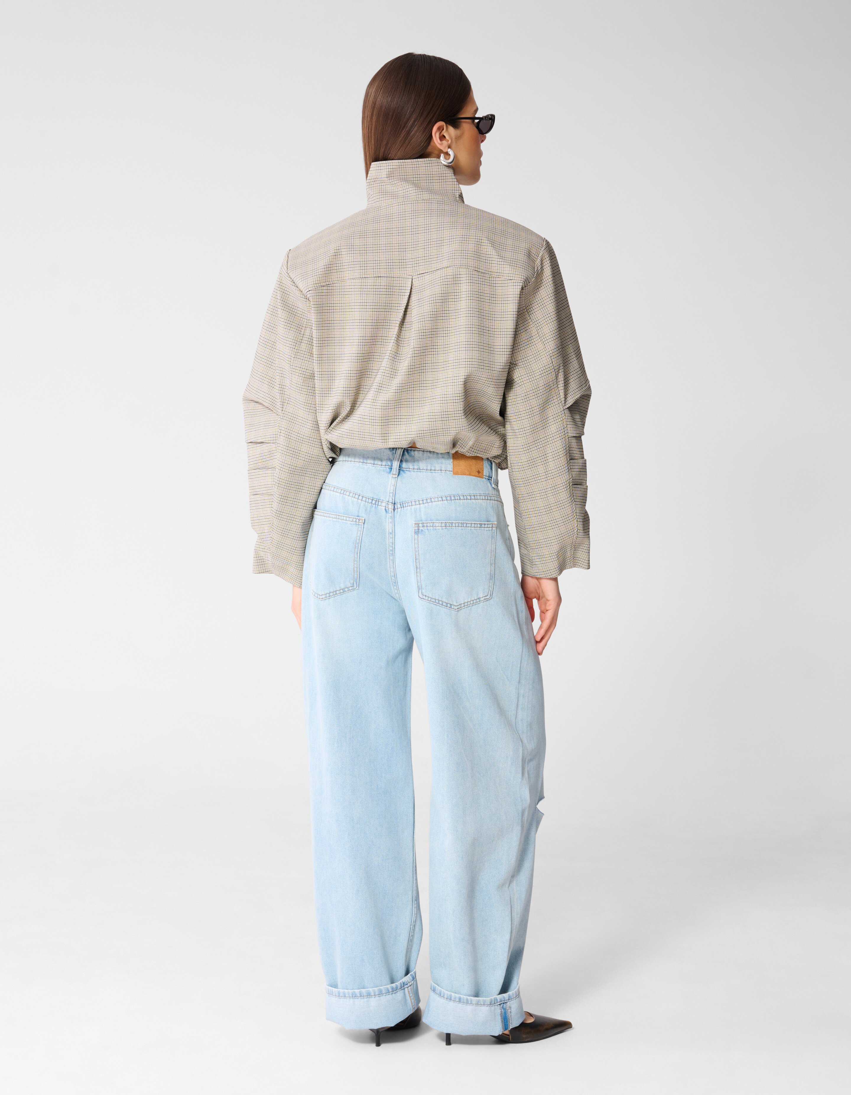 Oversized Ruiten Jack Hellbraun Von Monica SHOEBY WOMEN