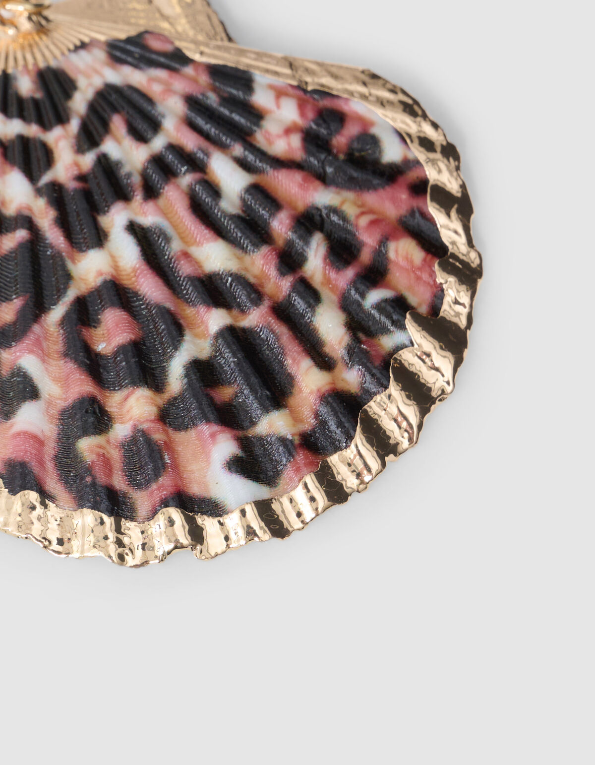 Leopard Shell Charm Braun SHOEBY ACCESSOIRES