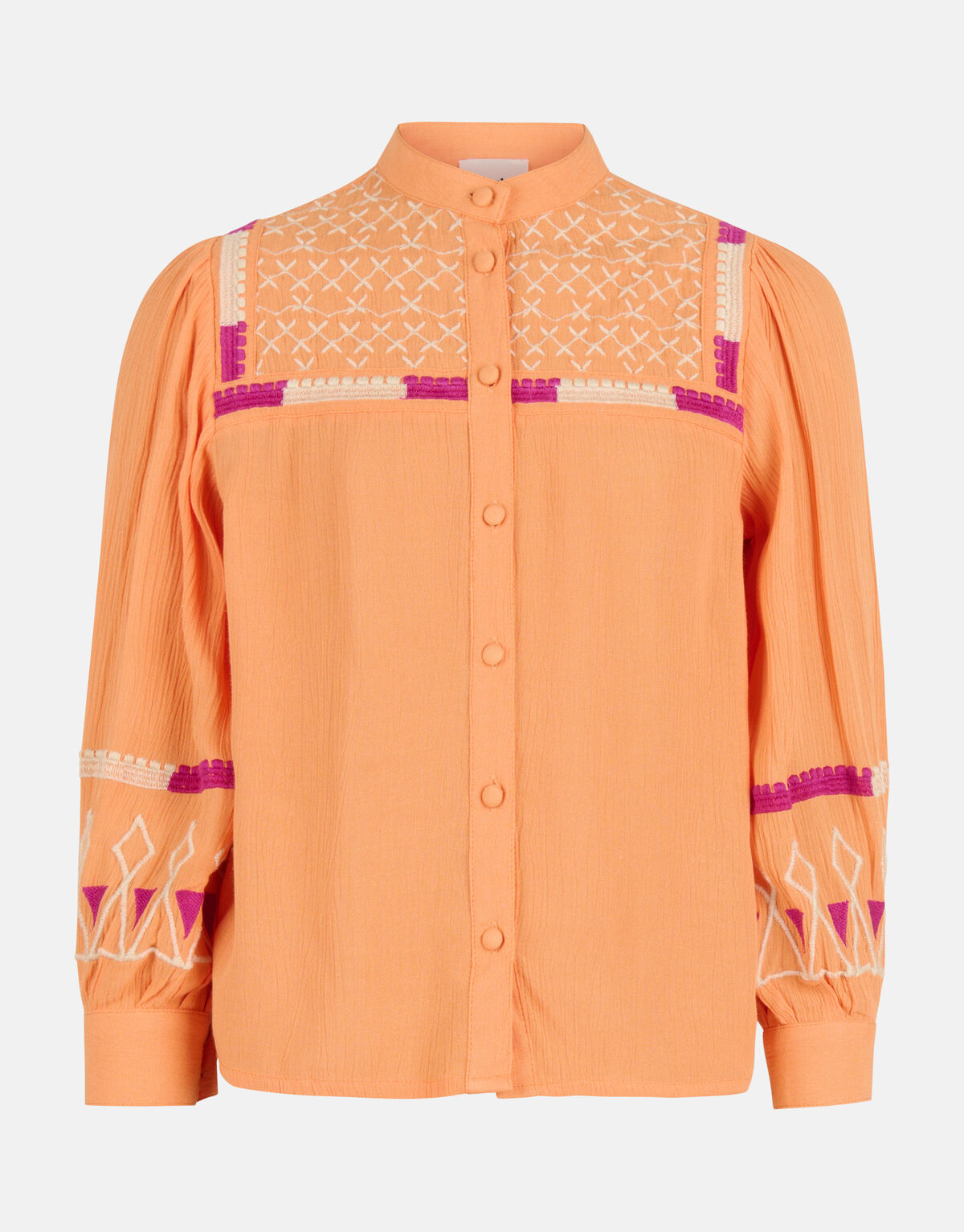 Bluse mit Stickerei Orange SHOEBY GIRLS