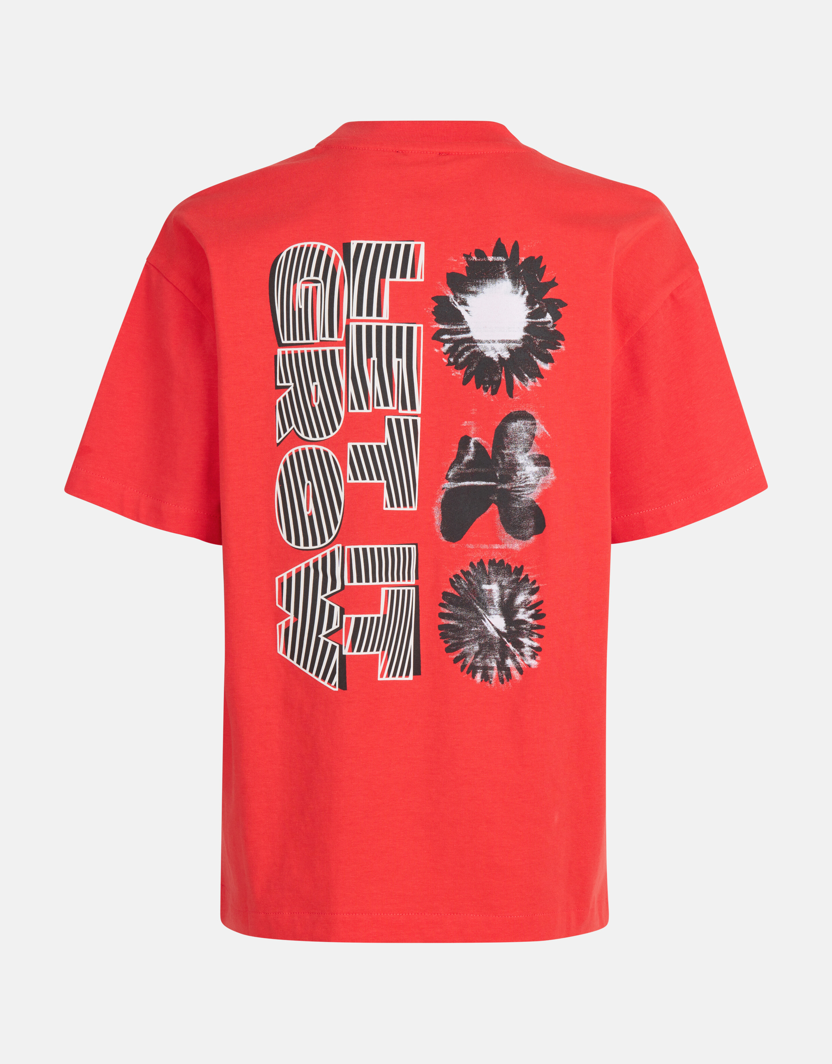 Kunstwerk T-shirt Rot SHOEBY BOYS