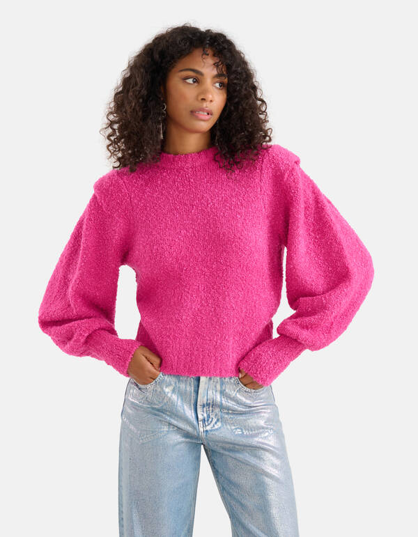 Boucle-Pullover Rosa SHOEBY WOMEN