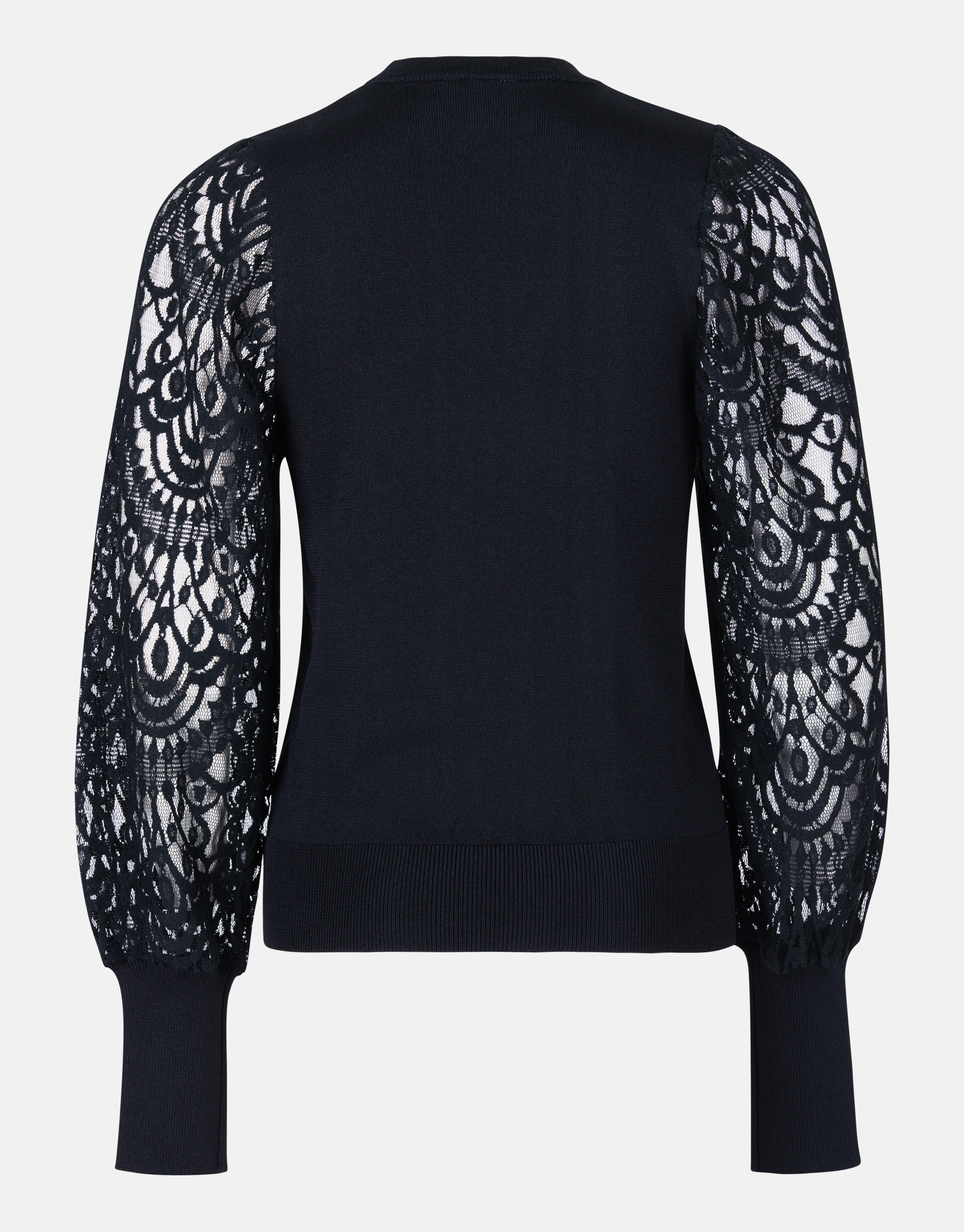 Top mit Spitzenärmeln Schwarz SHOEBY WOMEN