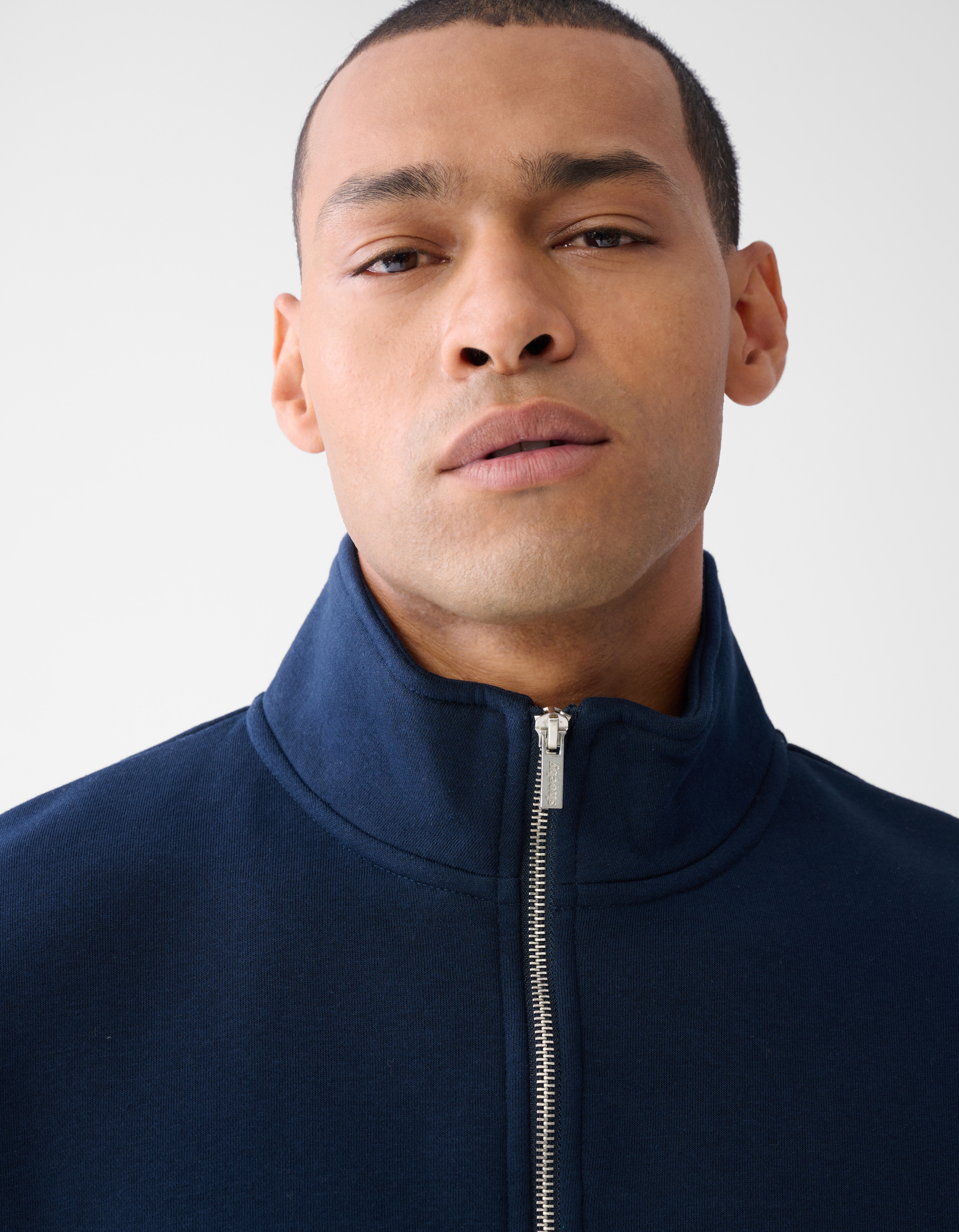 Pullover mit Reißverschluss Navy SHOEBY MEN