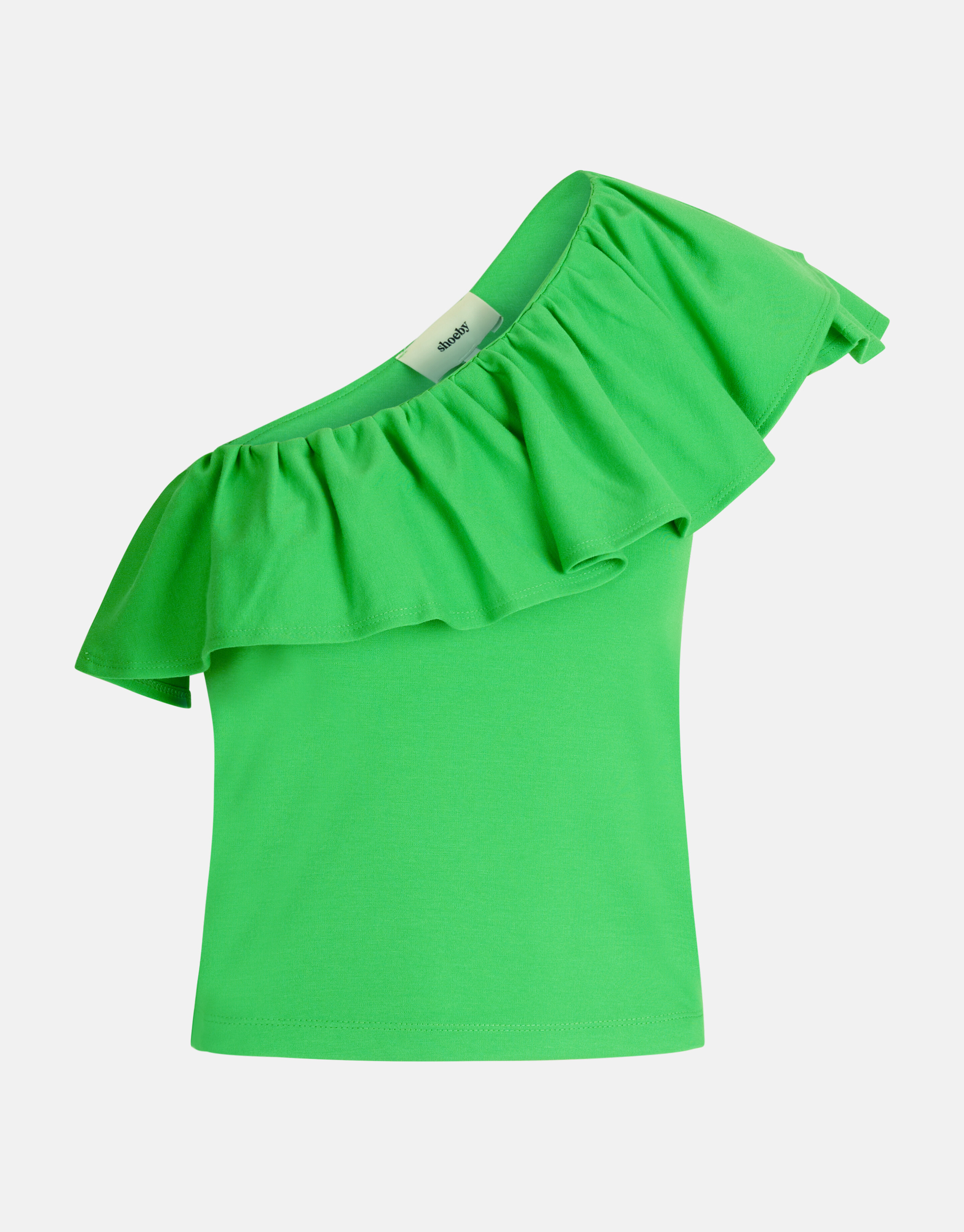 Rüschen-Top Grün SHOEBY WOMEN