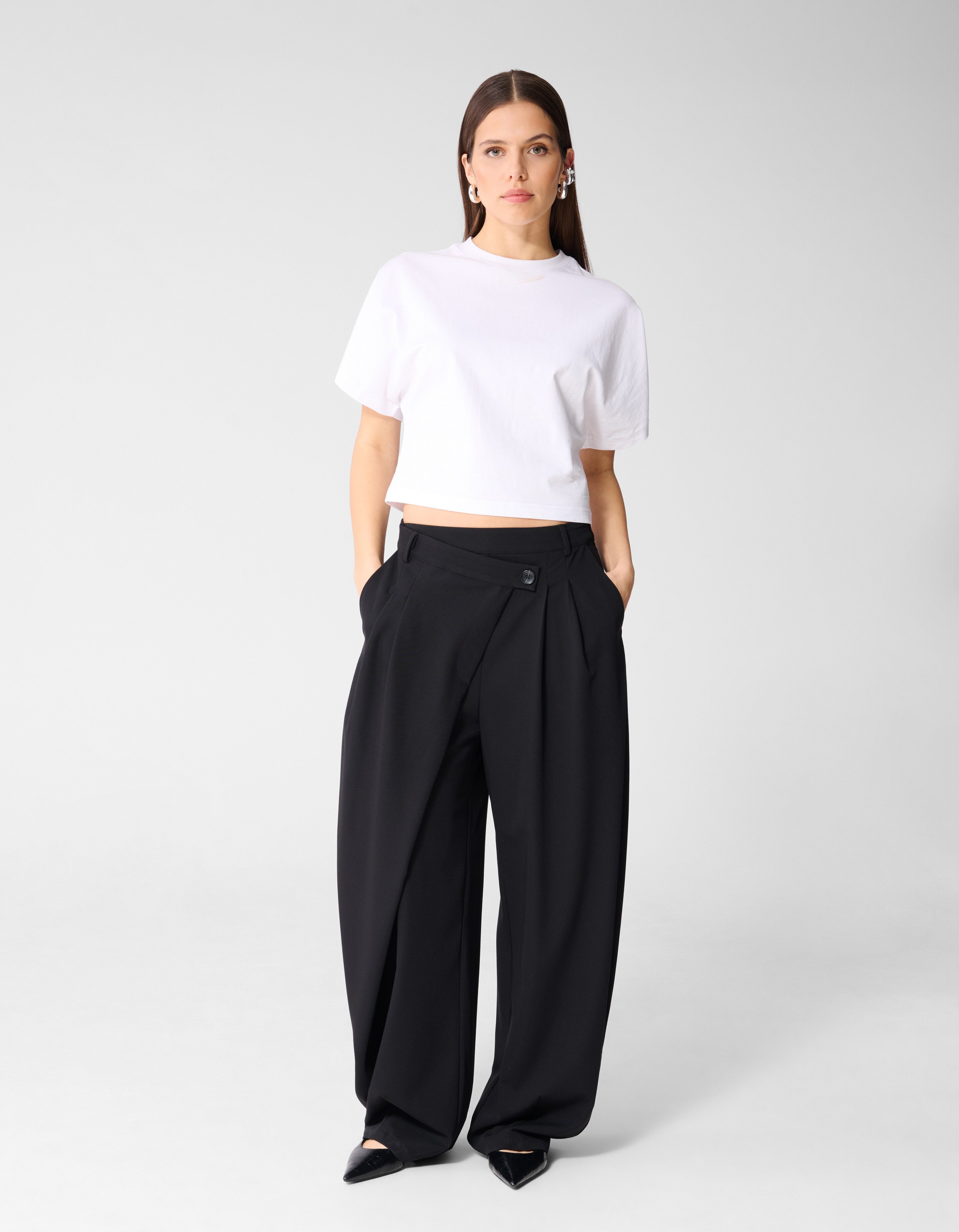 Barrel Fit Hose Schwarz von Monica SHOEBY WOMEN