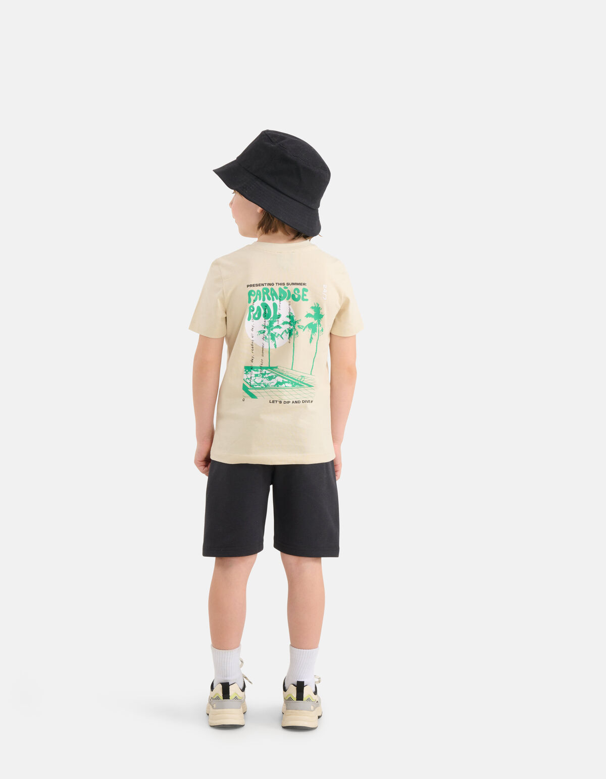 Tech Short Donkergrijs SHOEBY BOYS