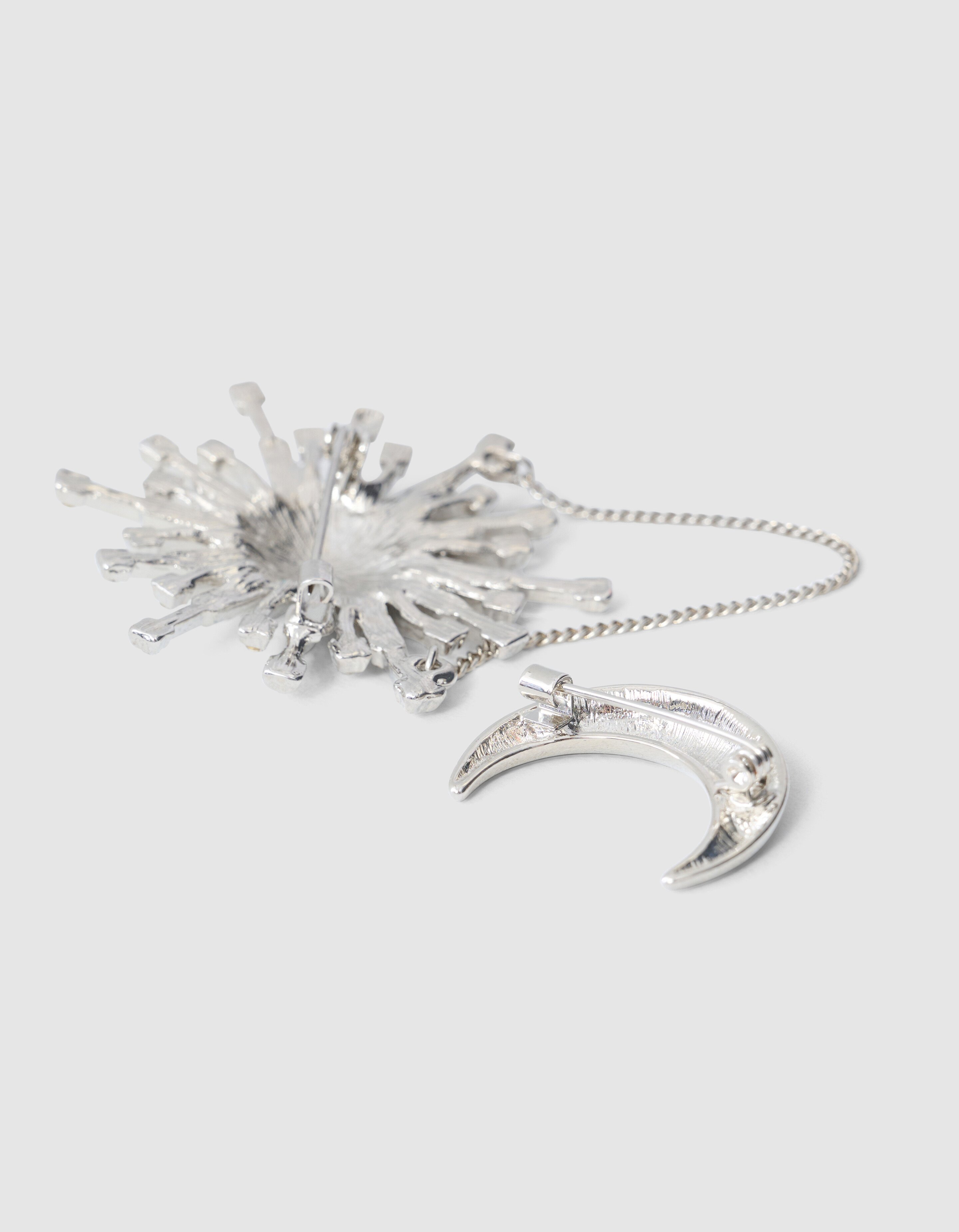 Broschenset „Mond & Sonne“ aus Silber SHOEBY ACCESSOIRES